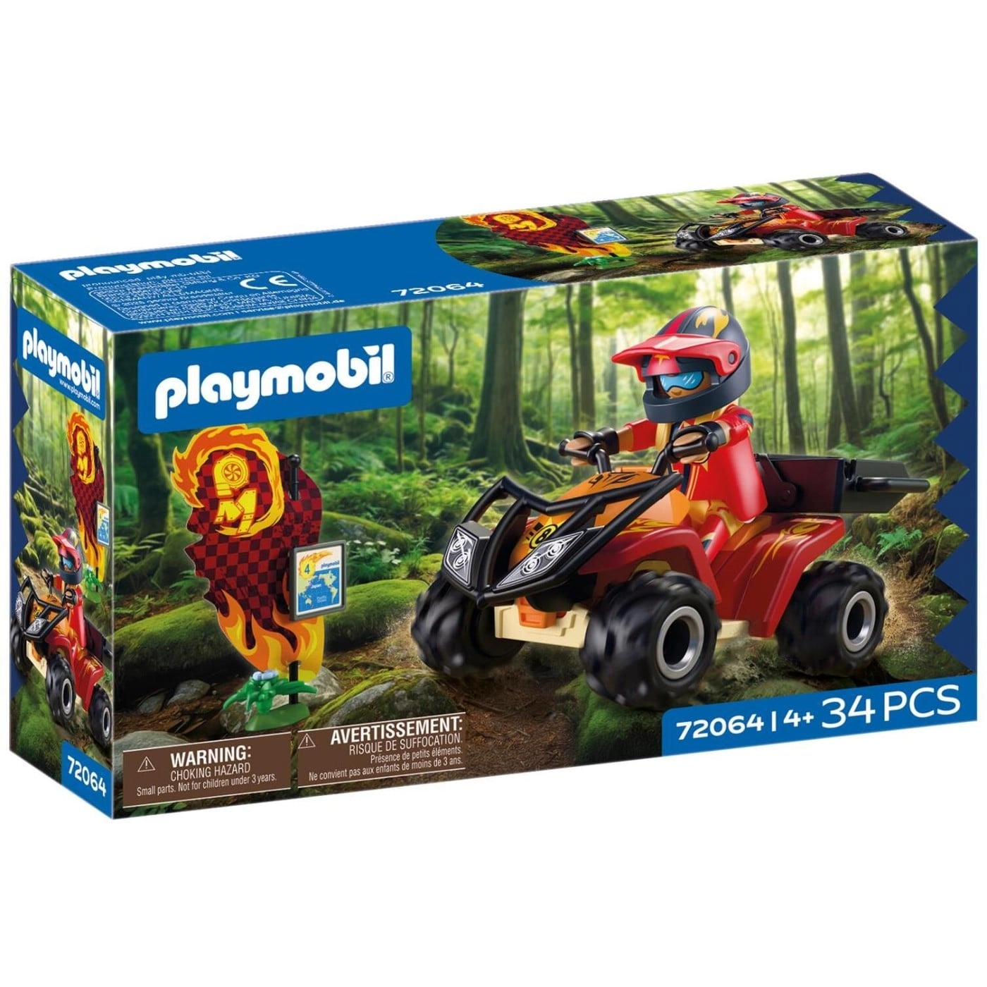 Off-road quad playmobil 72064 4008789720641 72064