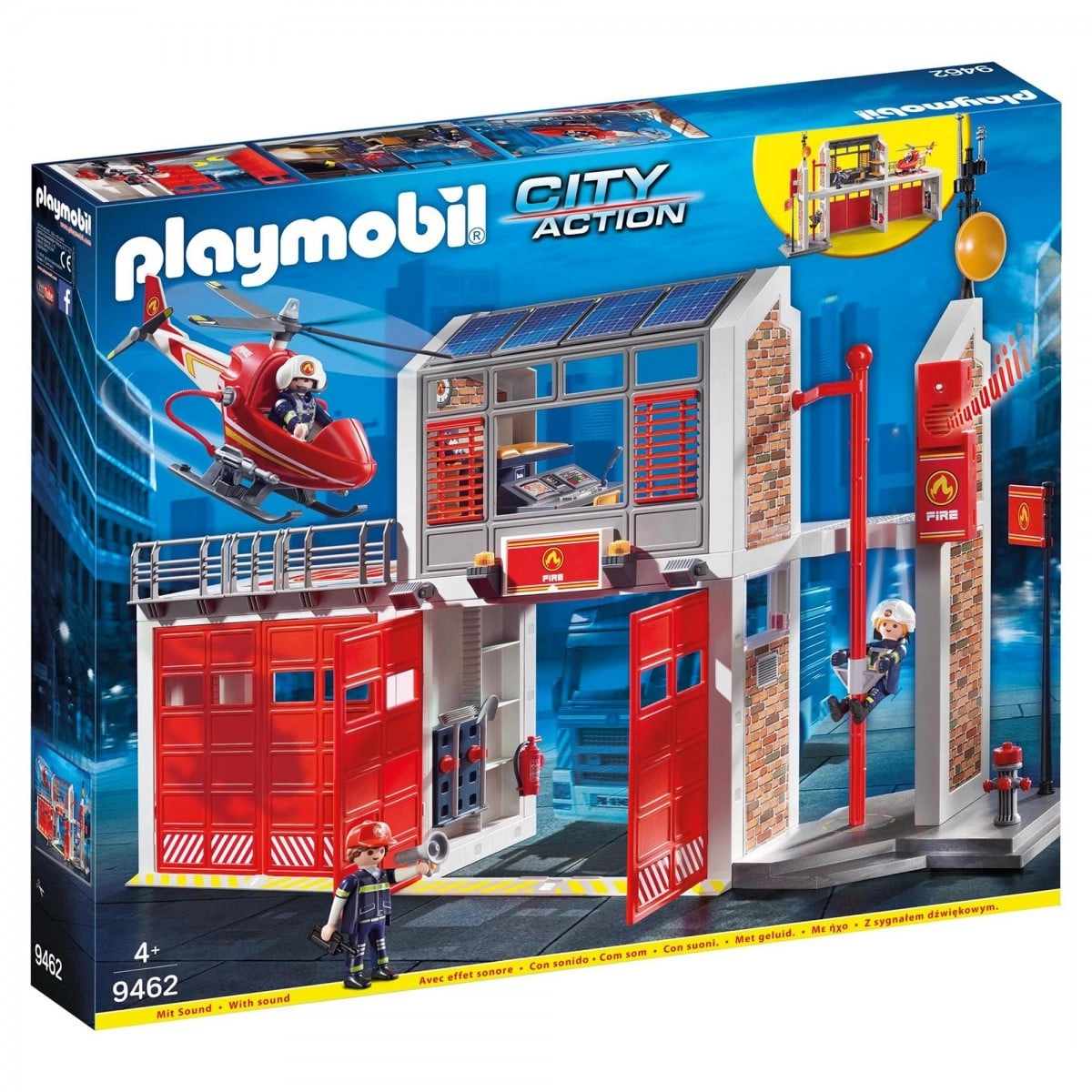 PLAYMOBIL- Fire Station (9462) 1099081 4008789094629