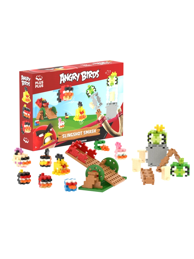 Plus-Plus – Angry Birds Slingshot Smash
