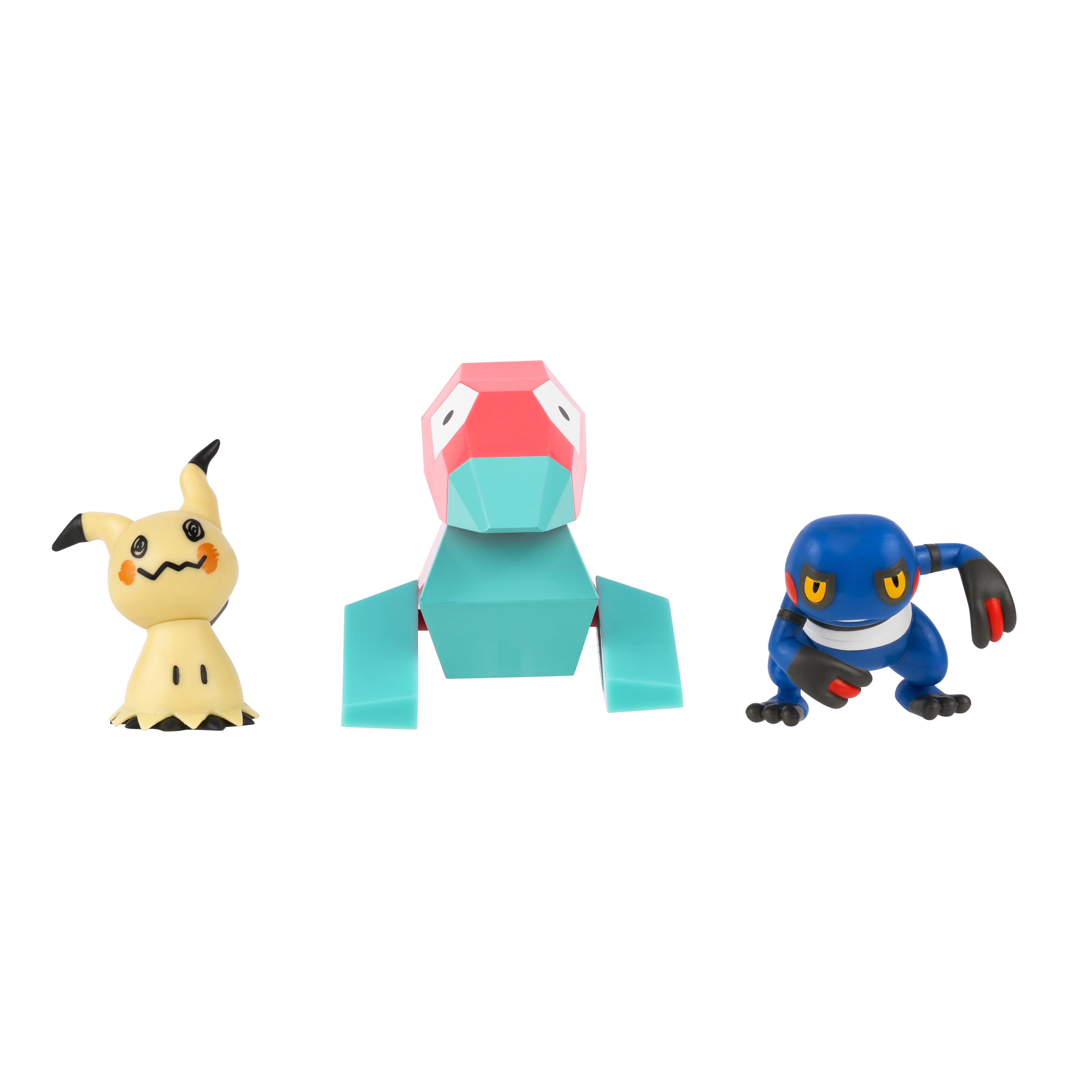 POKEMON BATTLE FIGURE 3 PK MIMIKYU/PORYGON/CROAGUN