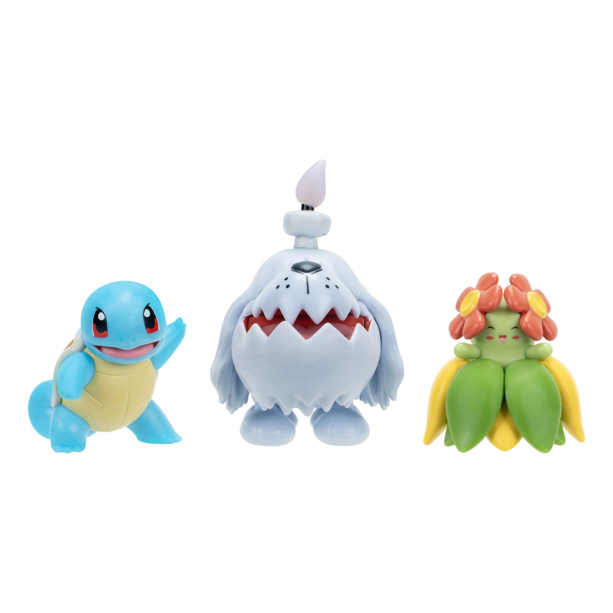 POKEMON BATTLE FIGURE 3 PK SQUIRTLE/GREAVARD/BELLO