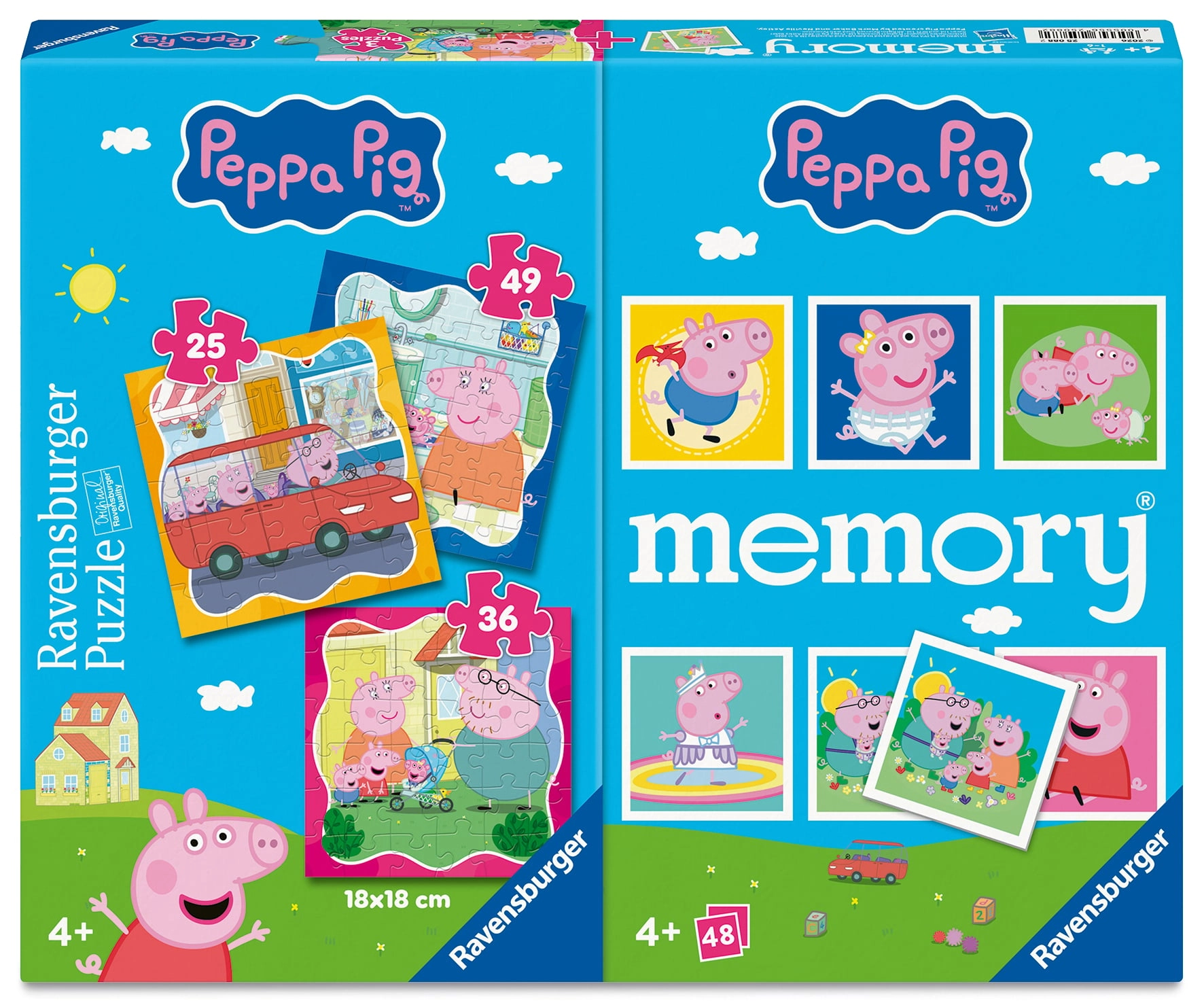 Ravensburger - Peppa Pig Puzzle+memory® (10625088)