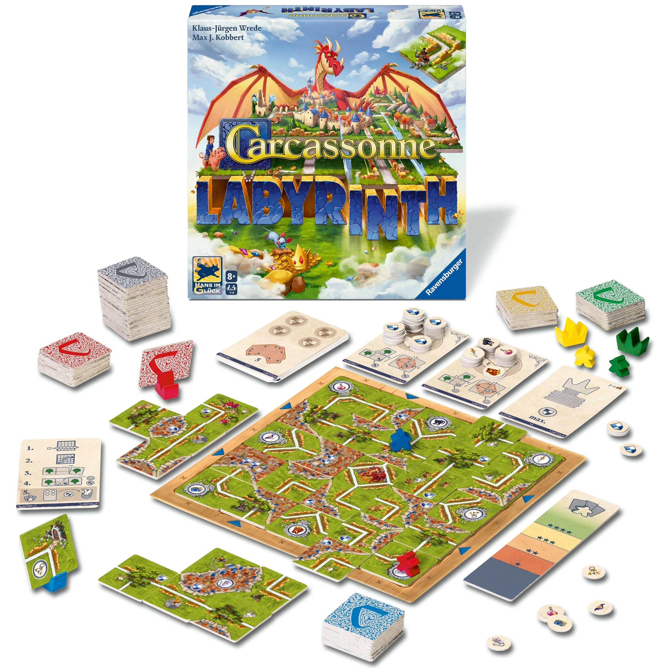 Ravensburger Carcassonne Labyrinth (ENG) board game