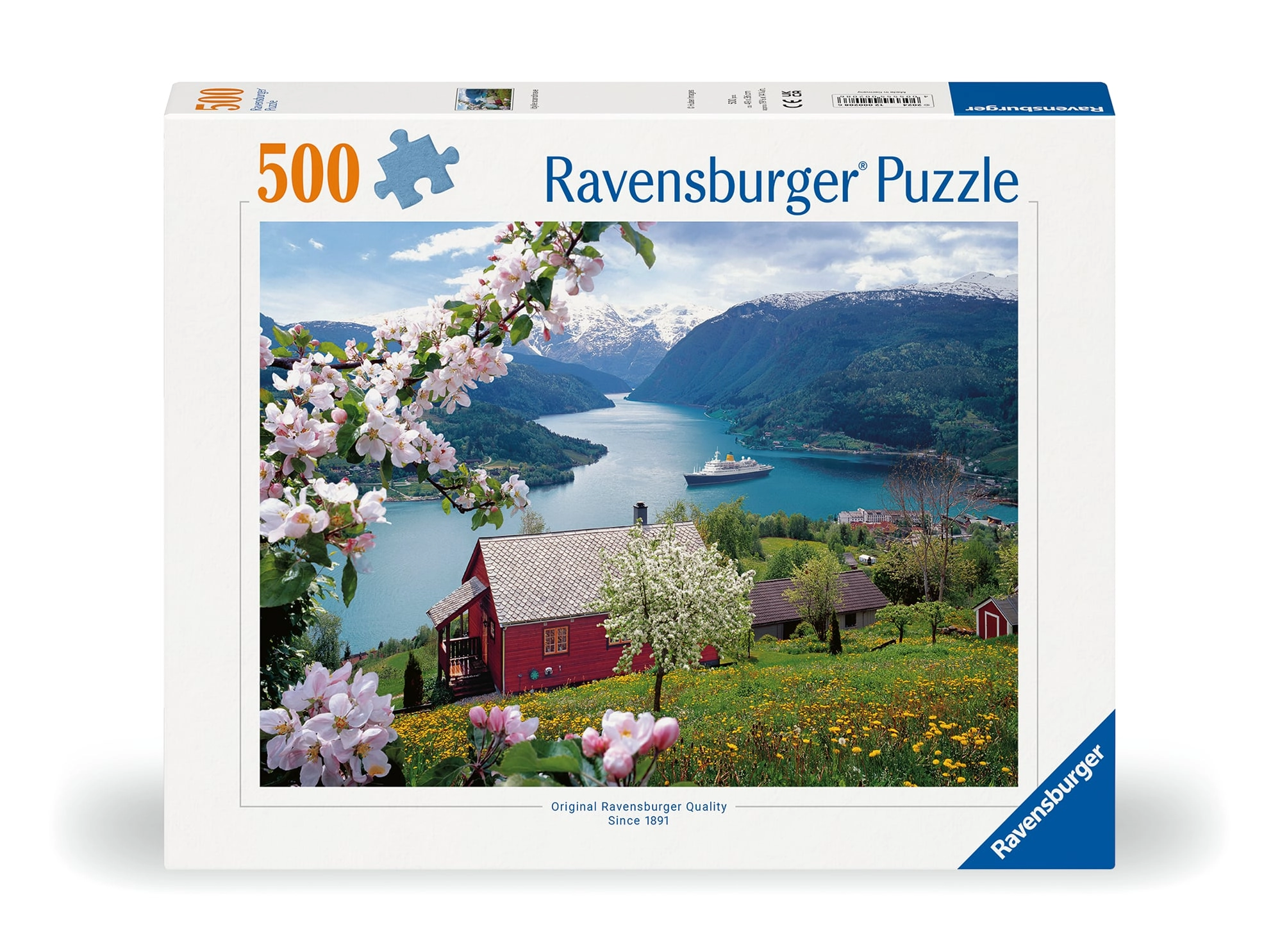 Puzzle 2D 500 Skandynawska idylla 12000208