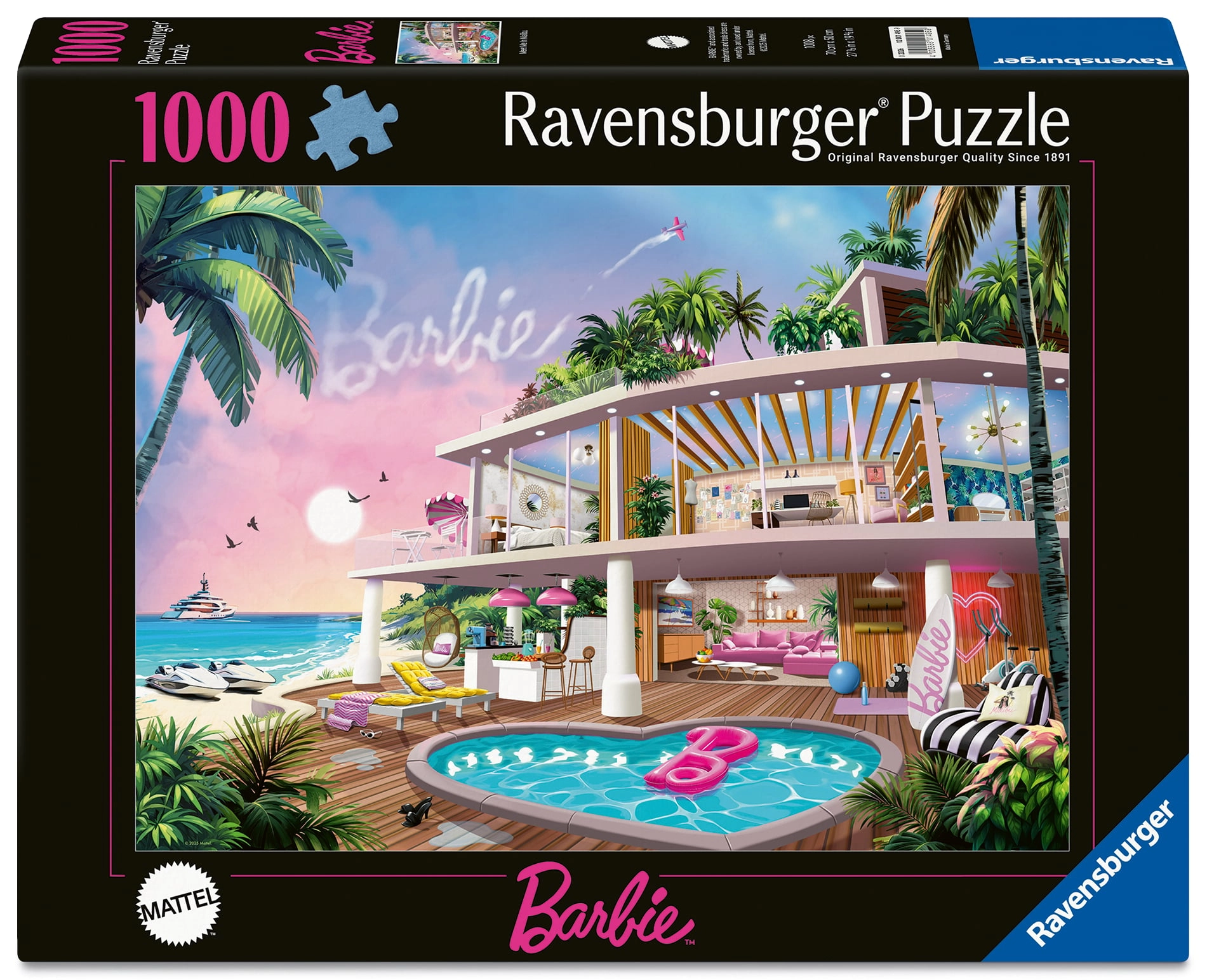 Ravensburger - Barbie 1000p (12001495) 12001495