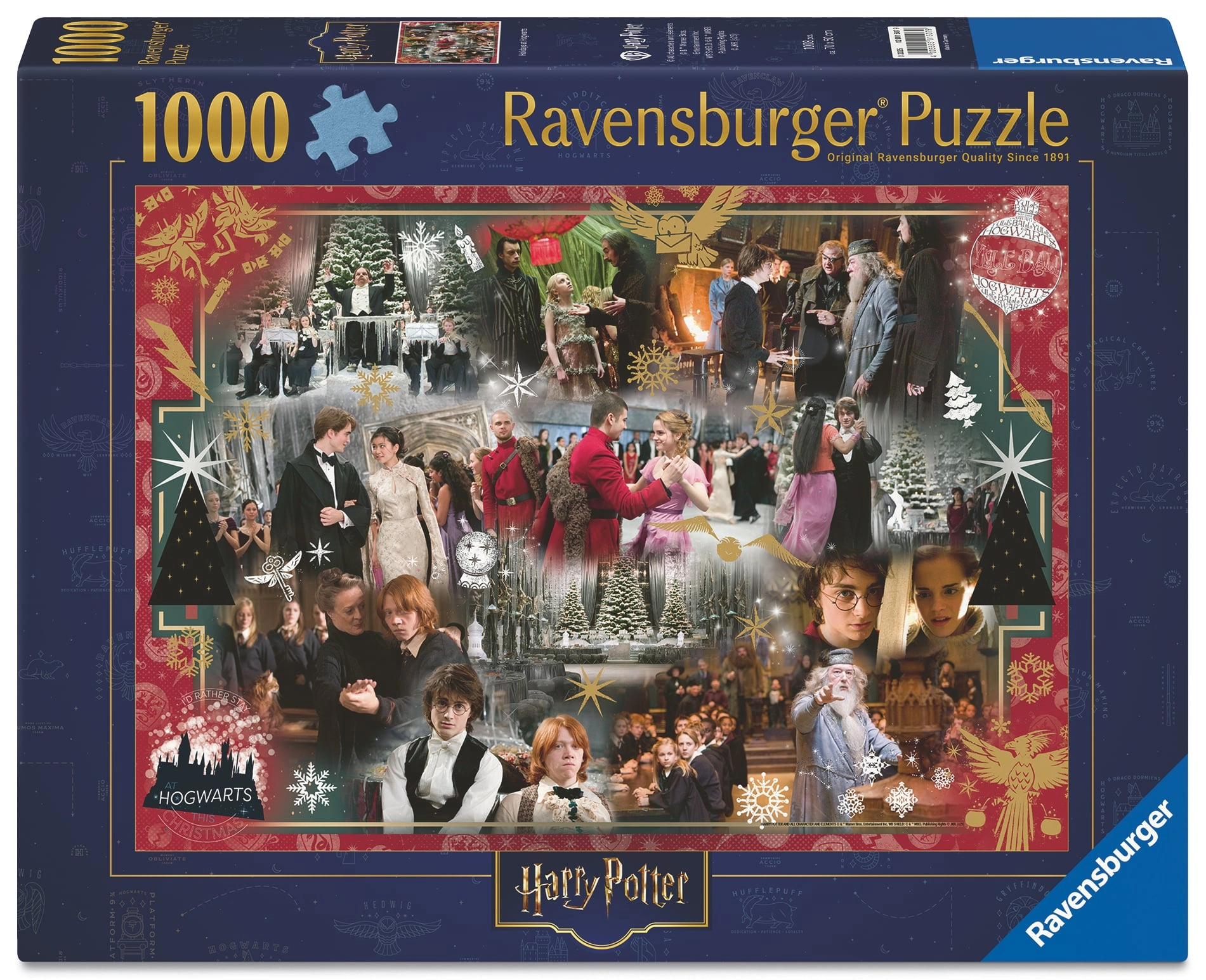 2D puzzle: Holidays at Hogwarts 1000