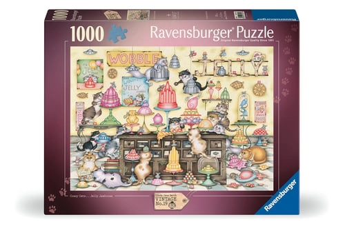 2D puzzle: Crazy cats jelly beans