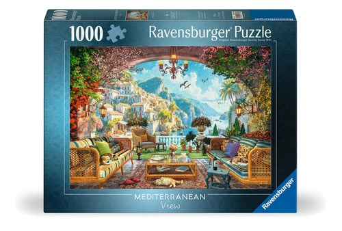 Ravensburger - Mediterranean Terrace View 1000p
