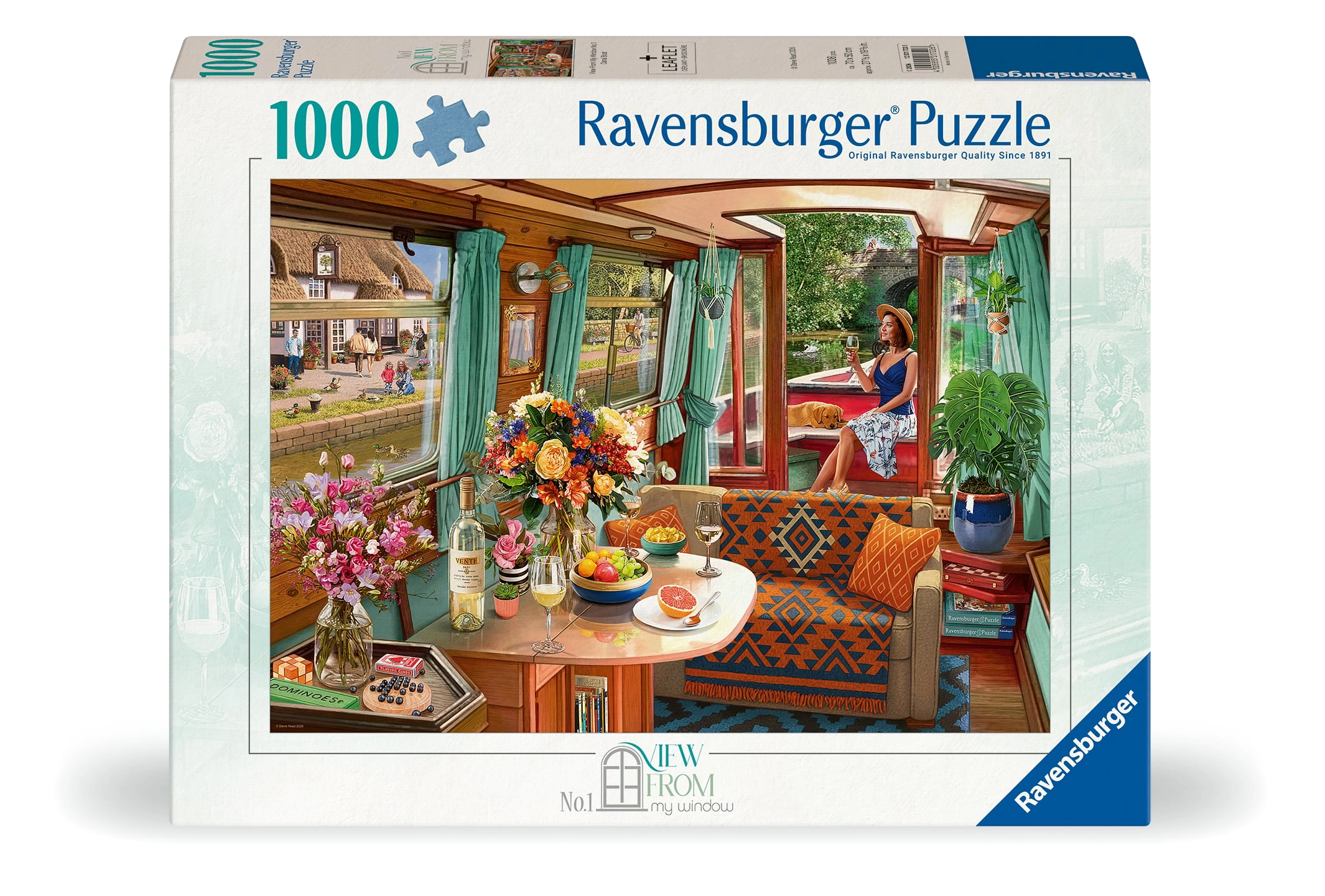 Puzzle 1000 Canal Boat 12001723 4005555017233