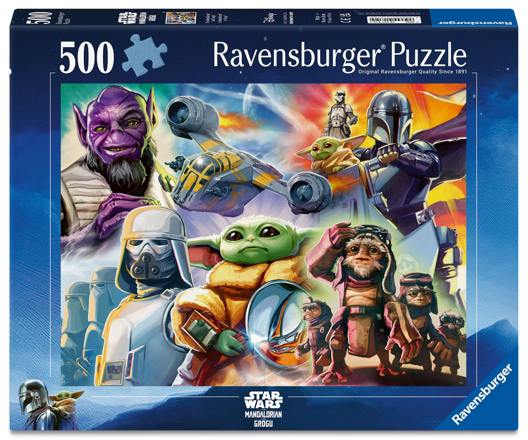 Puzzle 500 The Mandalorian and Grogu