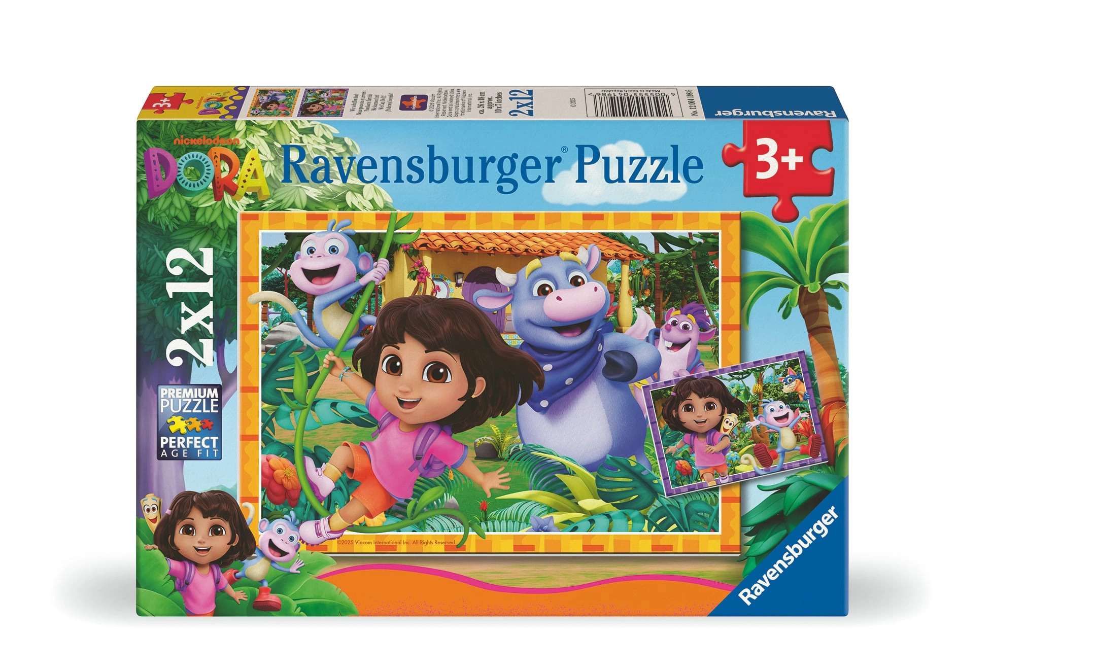 2D puzzle for children: Dora the