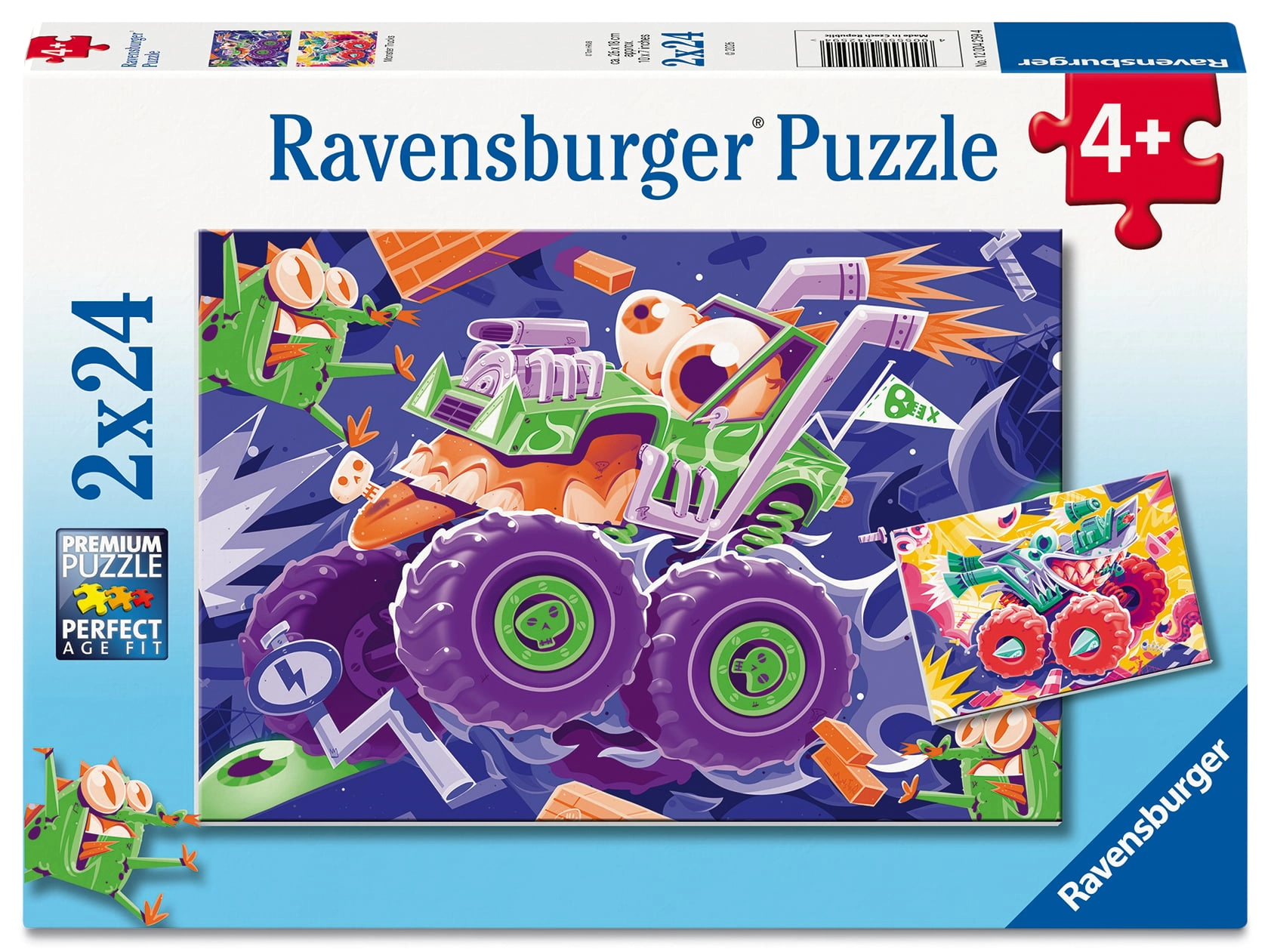 Ravensburger - Monster trucks 2x24p (12004259)