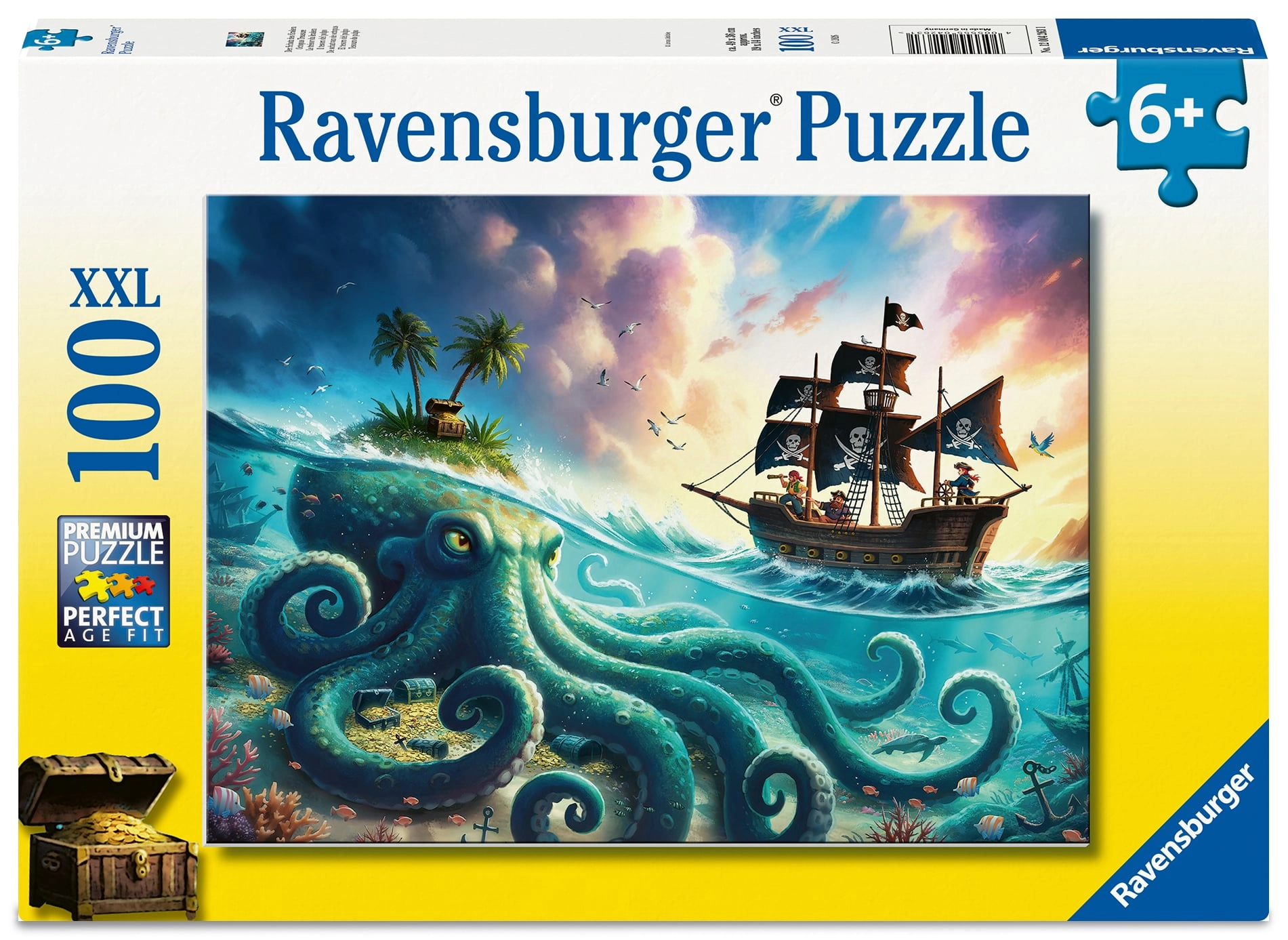 Ravensburger - Pirate Treasure 100p (12004263)
