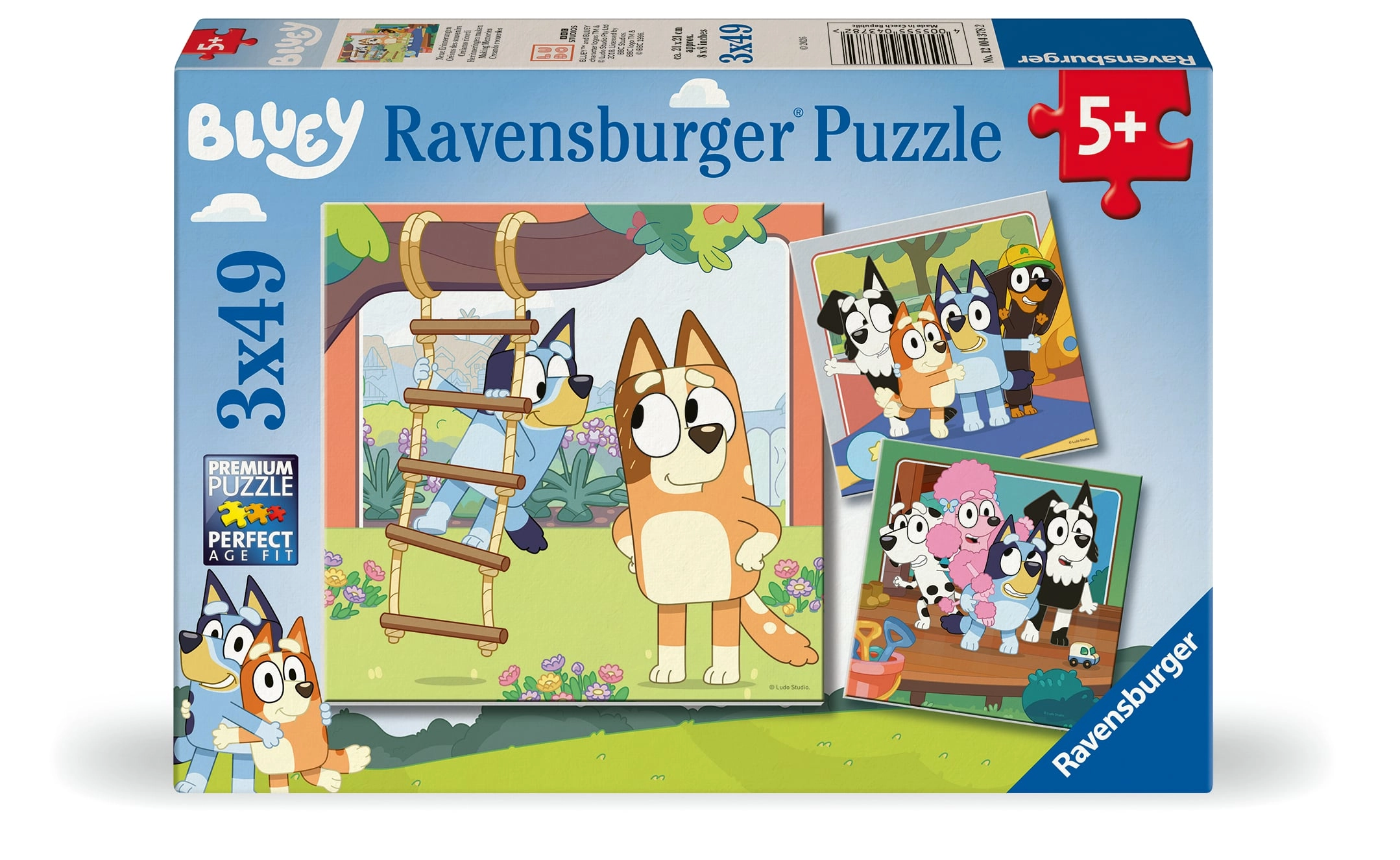 Puzzle 2D 3x49 Bluey and friends