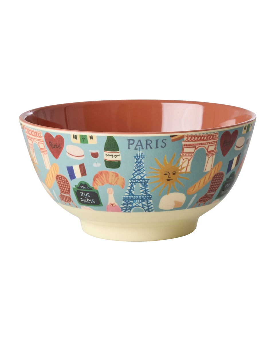 Rice - Melamine Bowl with Paris