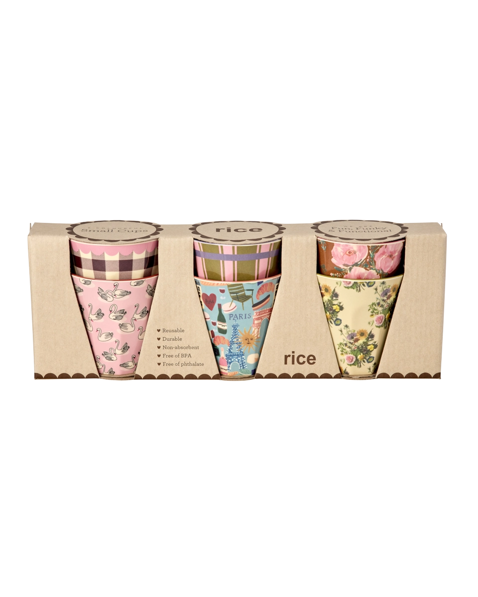 Rice - Melamine Cups with Bon