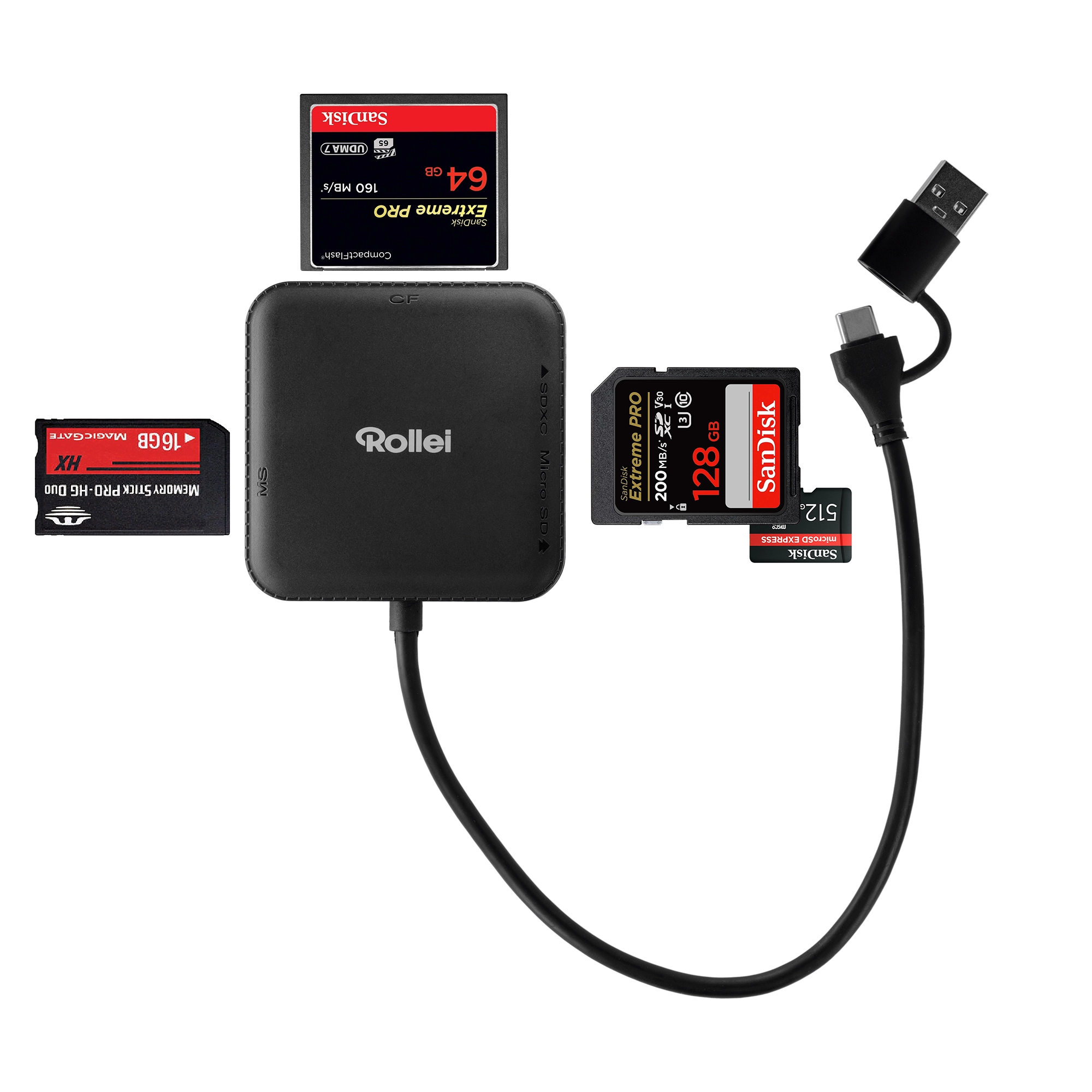 Rollei 25102 card reader USB 3
