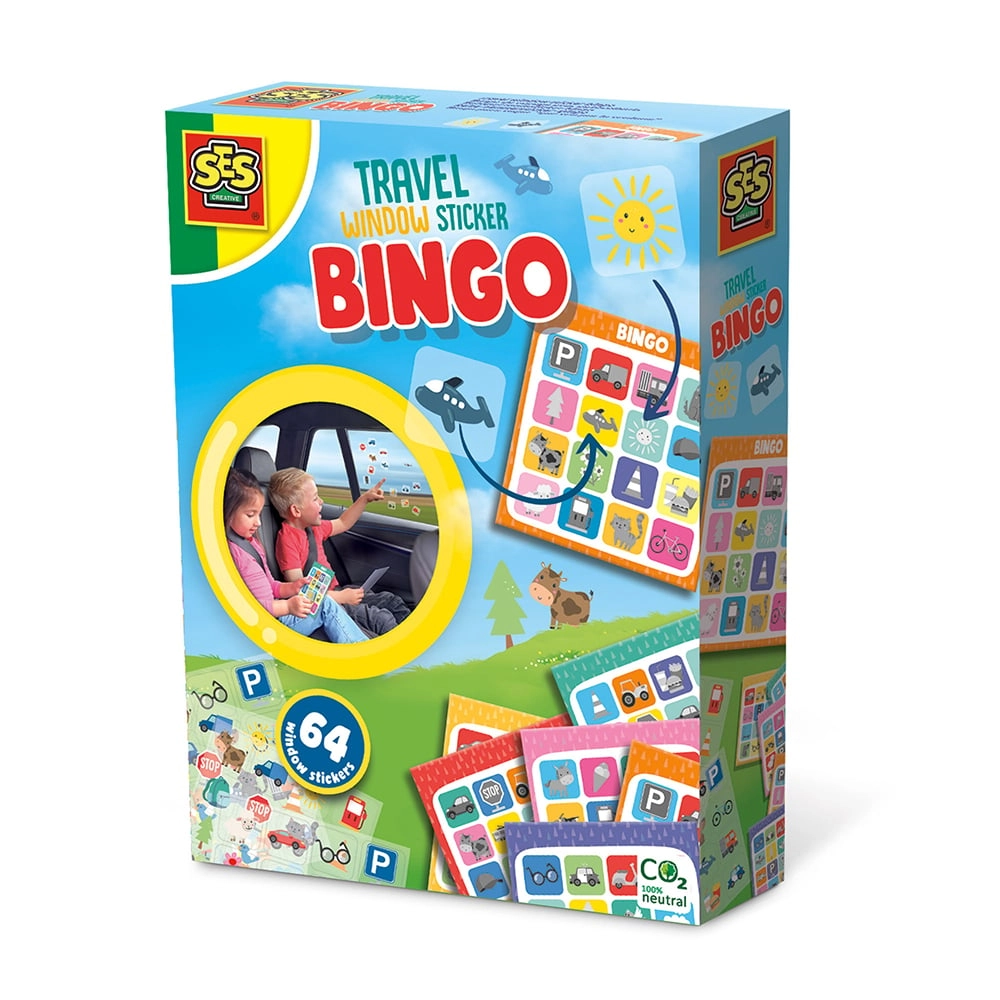 SES Bingo Travel Window Stickers 02238