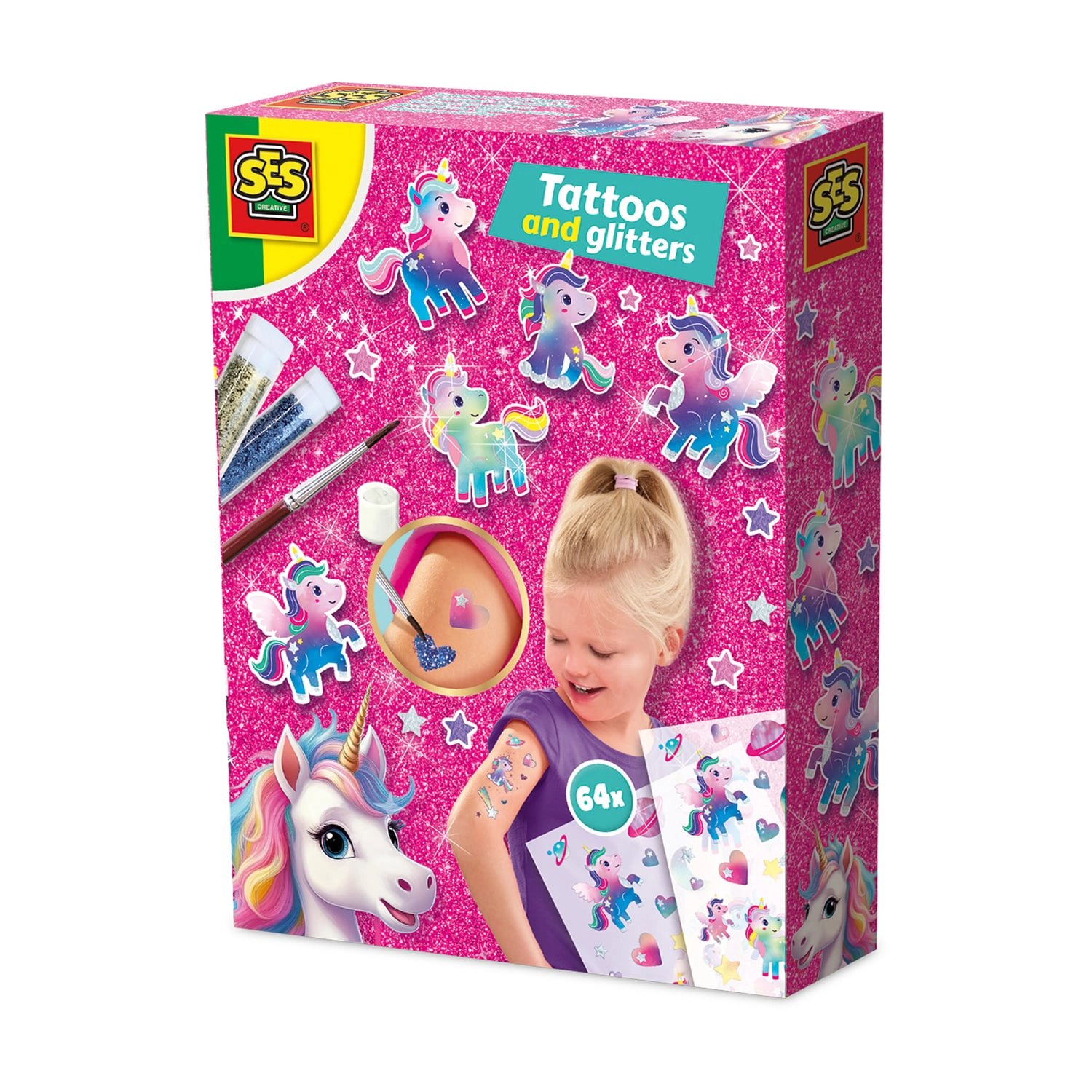 SES Unicorn tattoos and glitters 14724