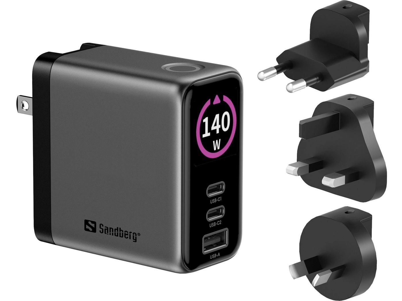 Sandberg Travel Charger PD140W Display 441-72