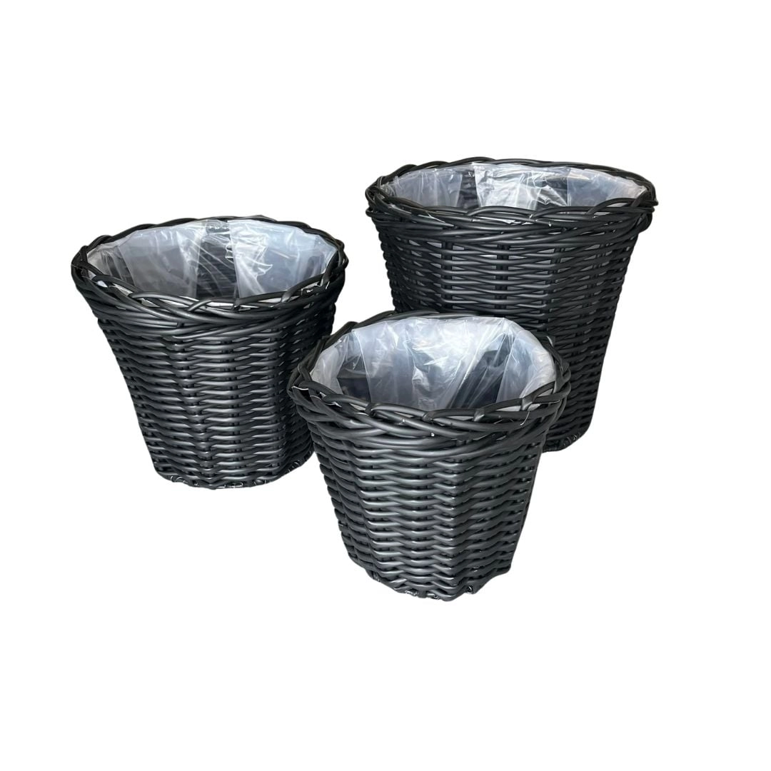 Scandinavian Collection - Rattan Plant Baskets