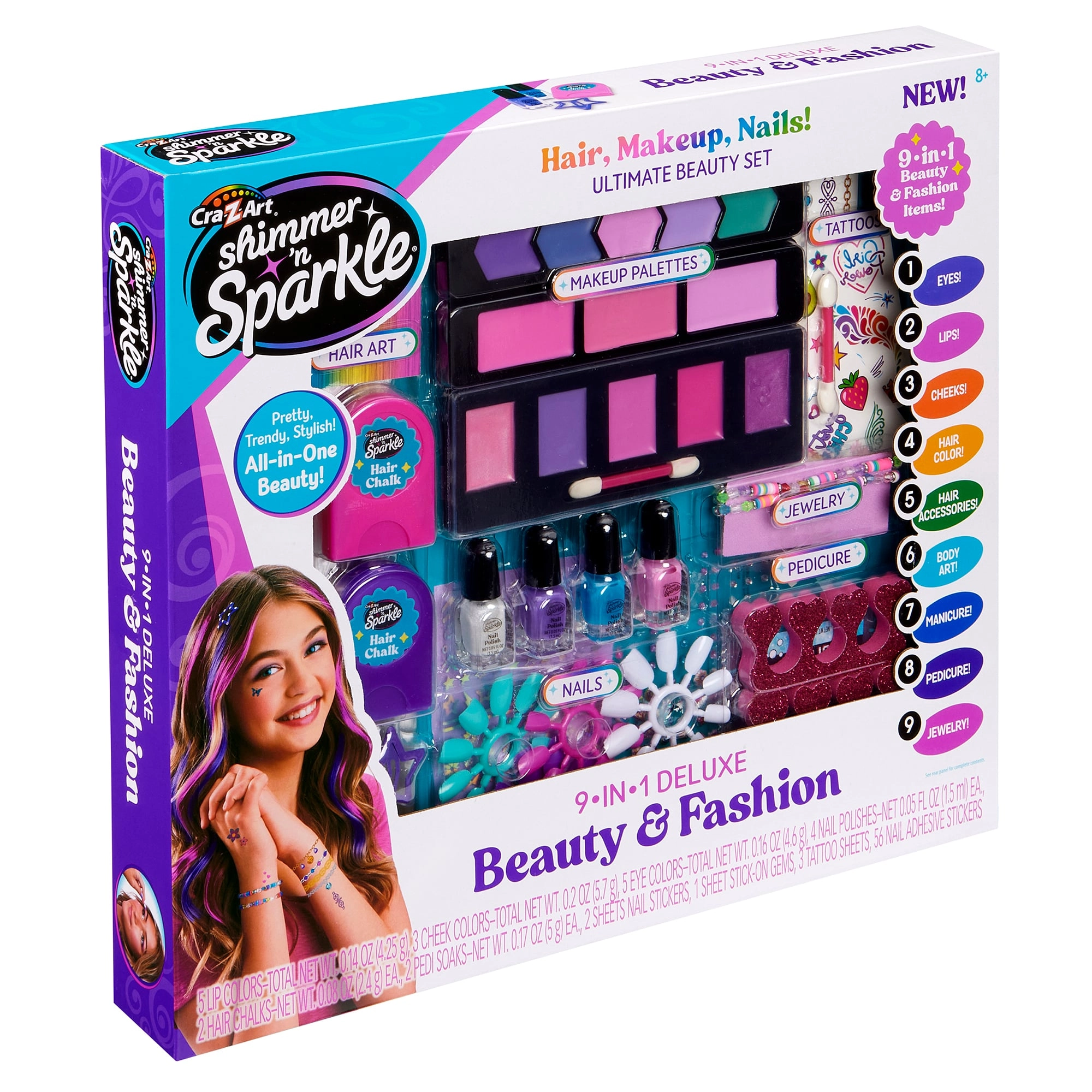 SHIMMER N SPARKLE 9 IN 1