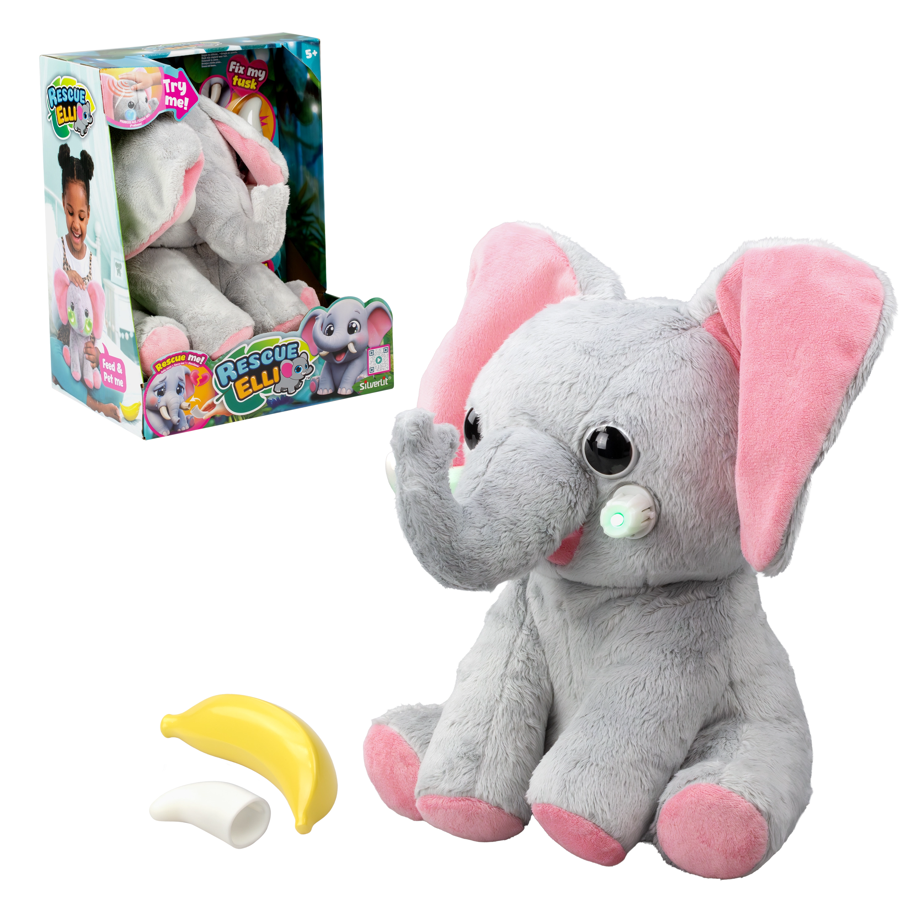 Silverlit - Rescue Elli Elephant (88638)