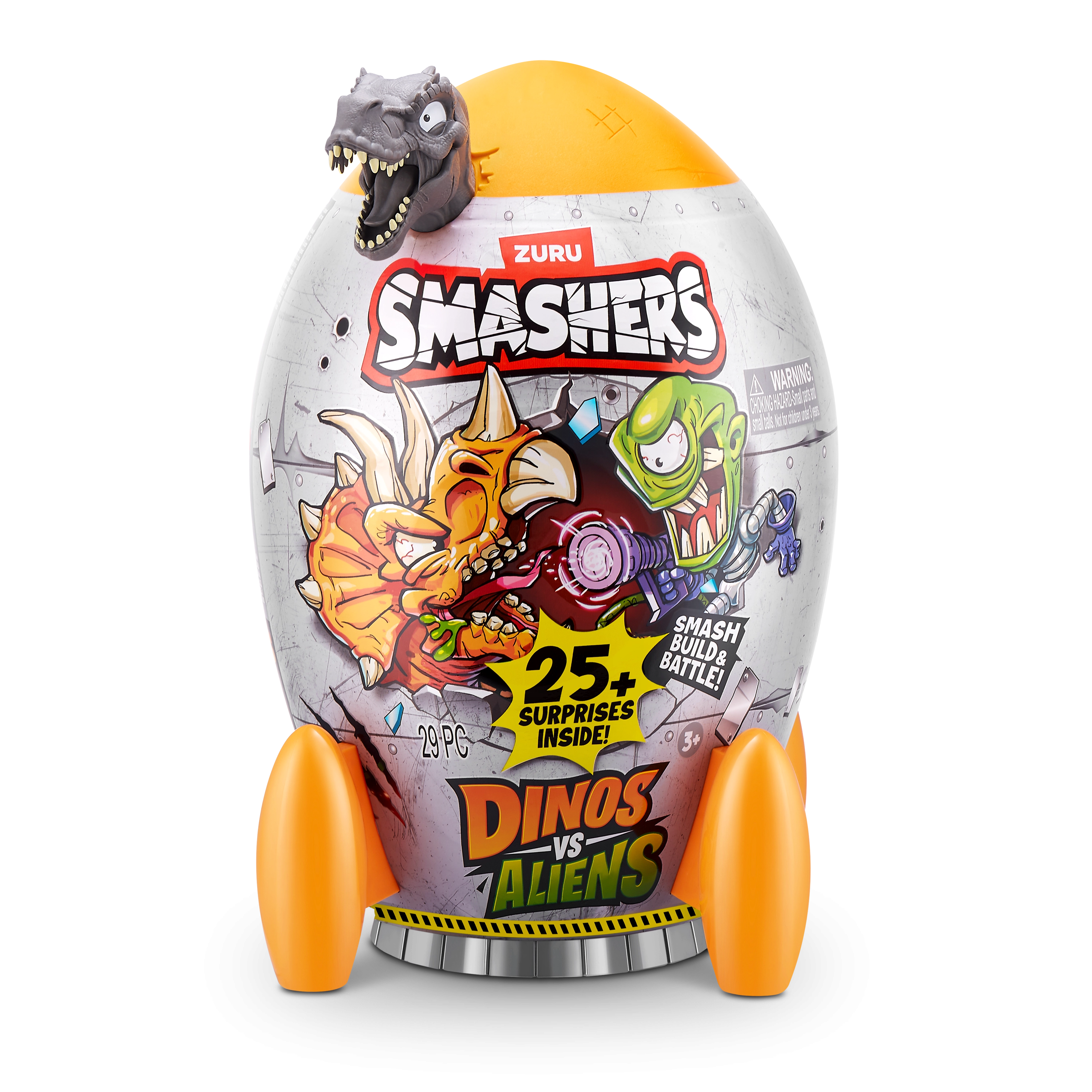 SMASHERS-DINOS VS ALIENS-SPACESHIP 4894680042650 74141