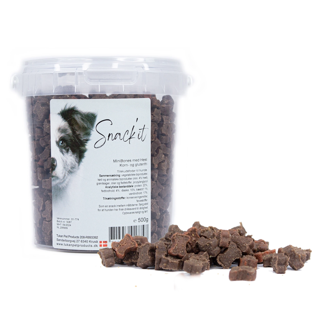 Snack``it - Semi-Moist Mini Bones w/