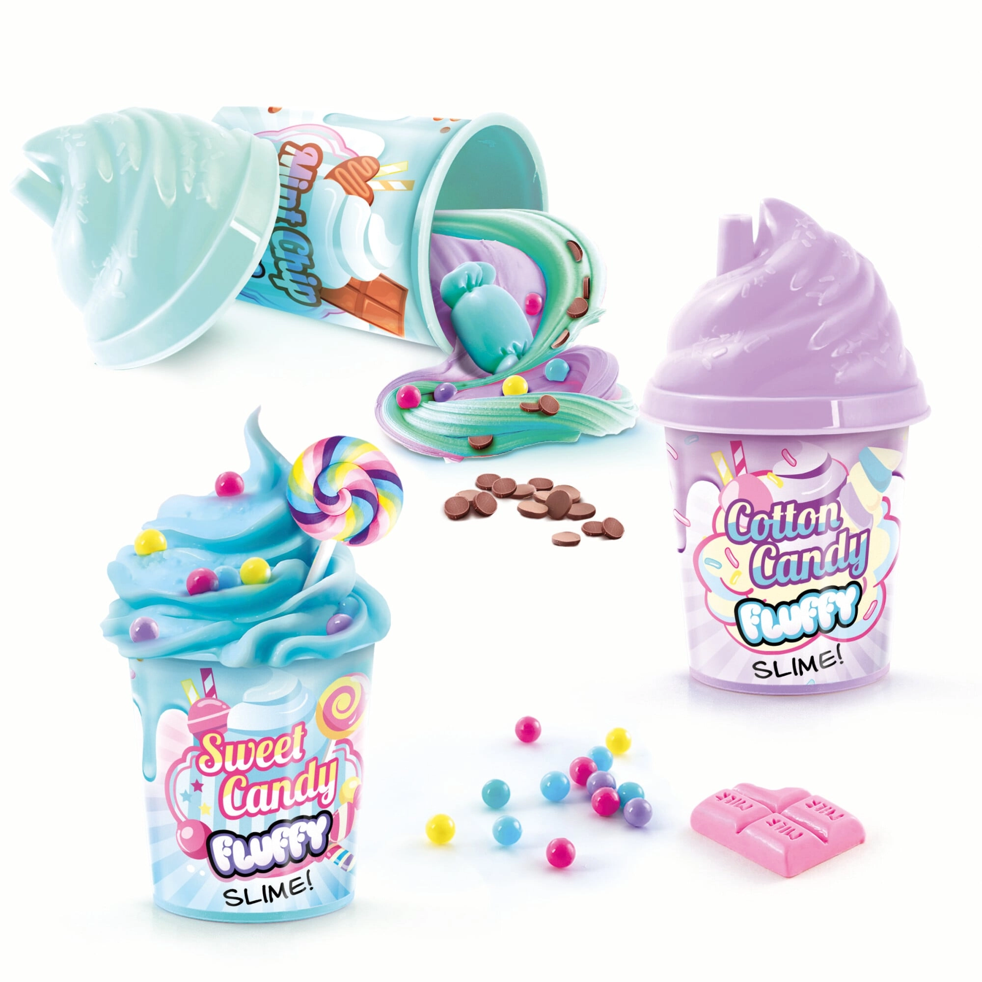 BigBuy Fun SO SLIME set Fluffy