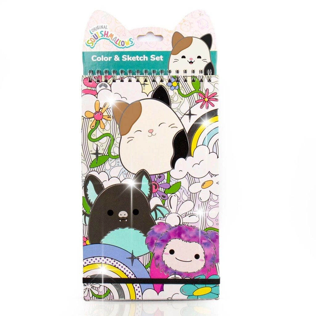 Squishmallows - Color And Sketch Book
