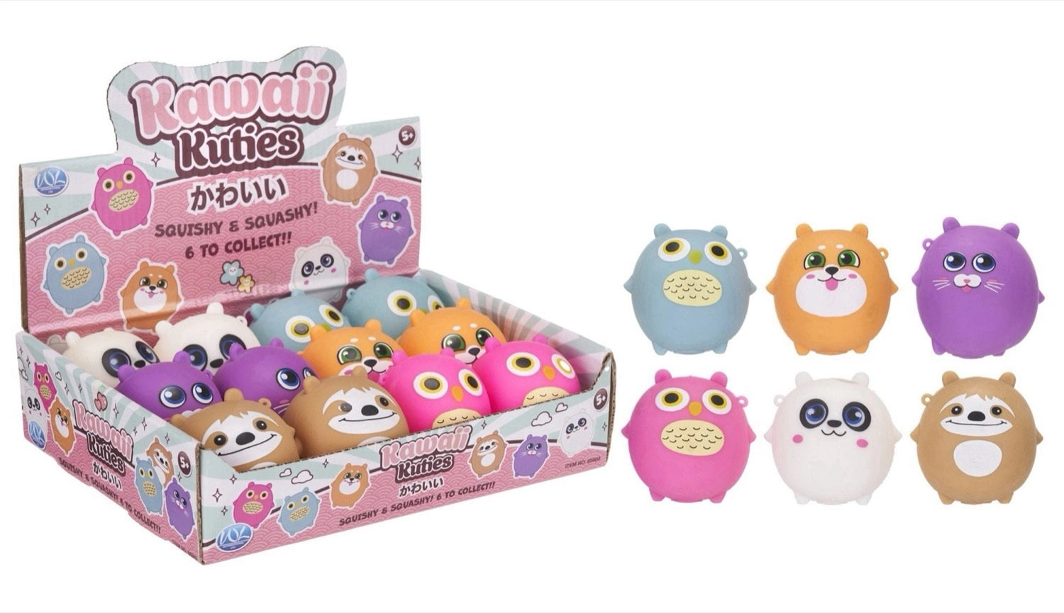 Squeezy - Kawaii Kuties 8 5cm