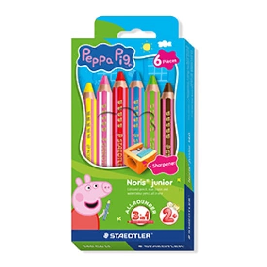 Noris junior Peppa jumbo crayons 3in1