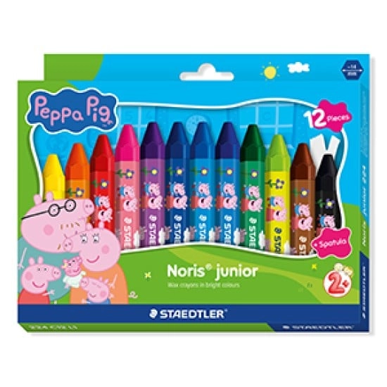 STAEDTLER Wachsmalkreide NJ Peppa 12PCS Case