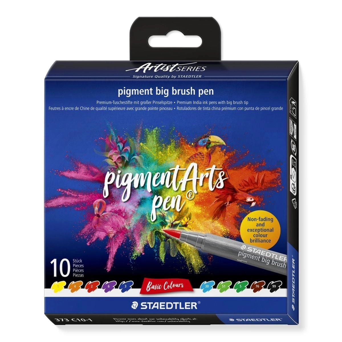 STAEDTLER pigment big brush pen Basic