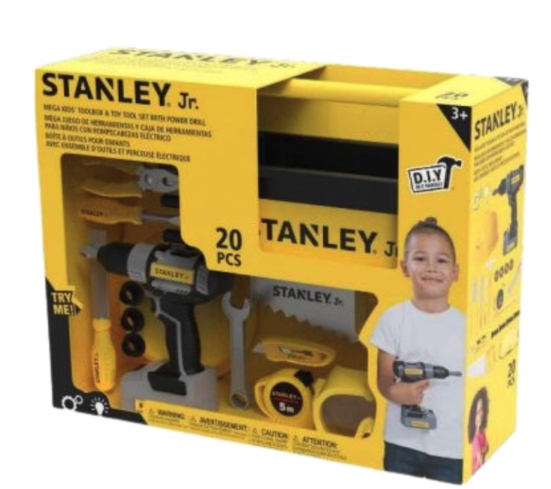 STANLEY set of tools + drill