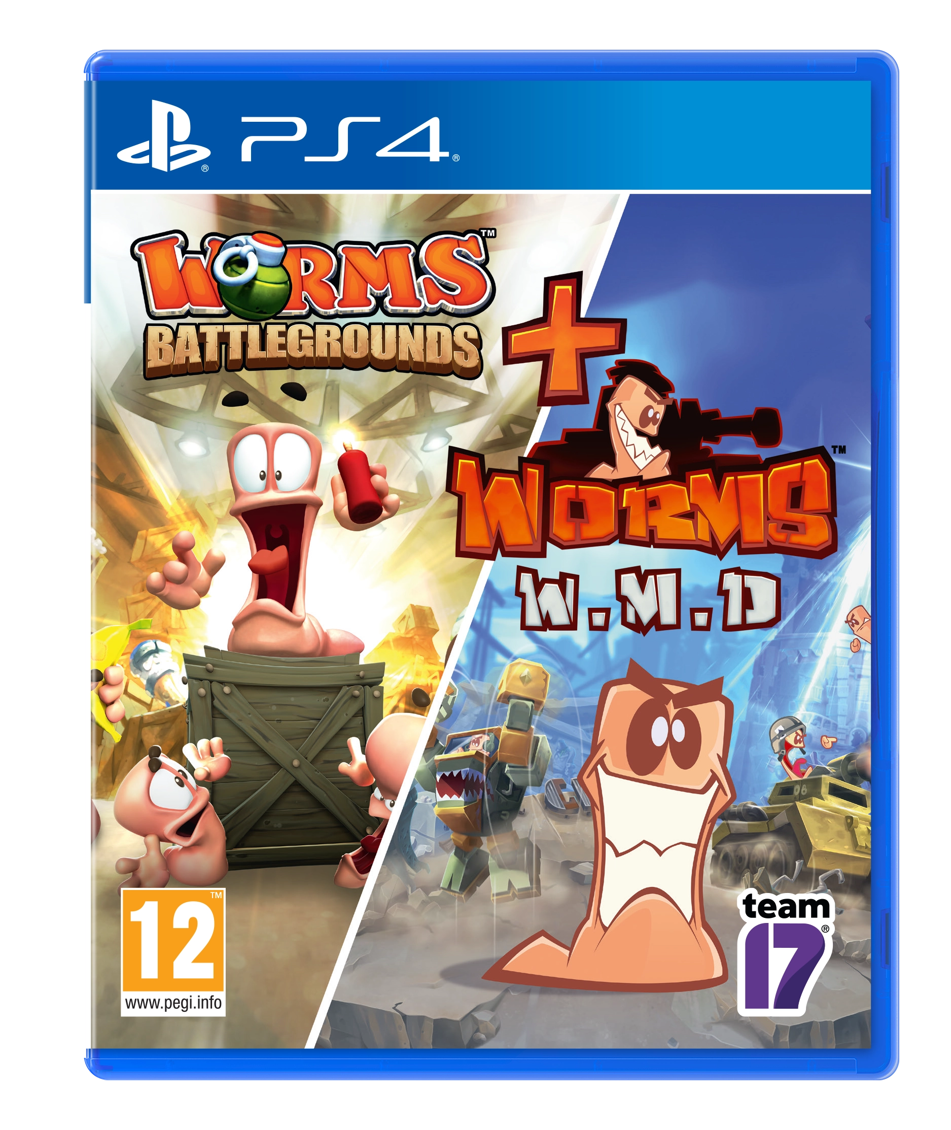 Worms Battlegrounds + Worms WMD Double