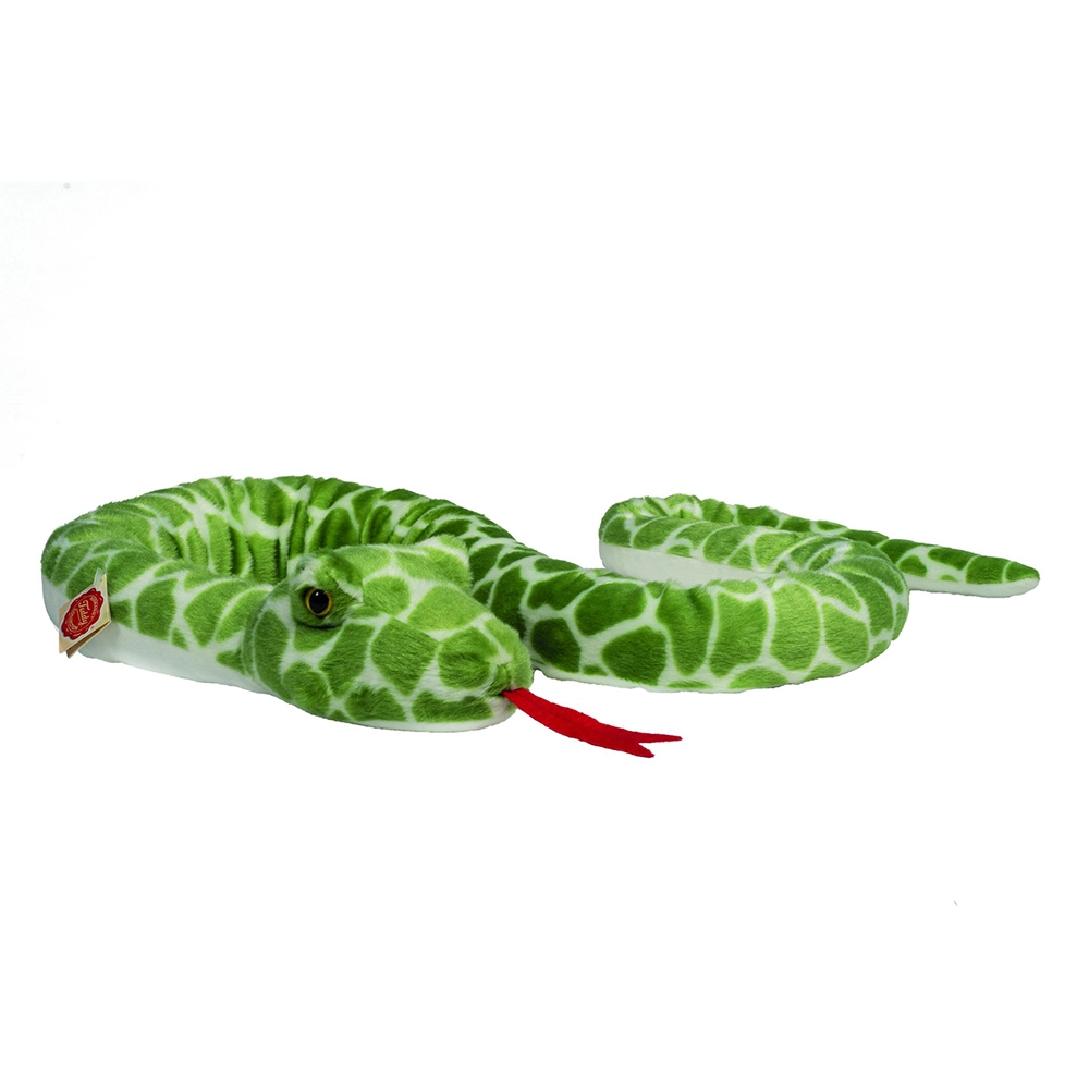 Teddy Hermann - Snake green patterned