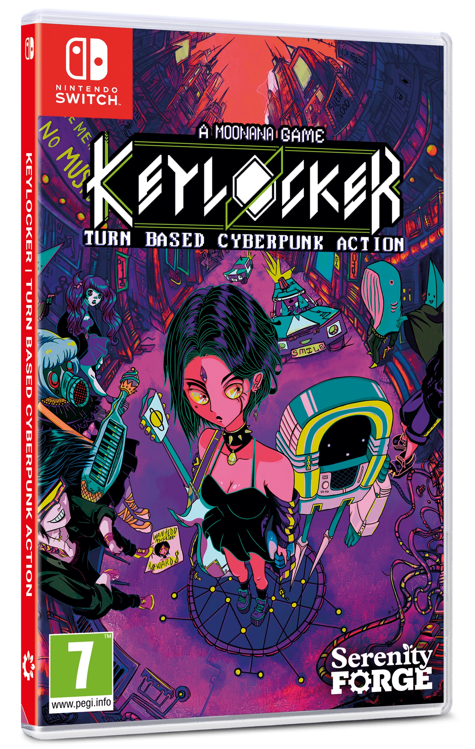 Keylocker - Turn Based Cyberpunk Action