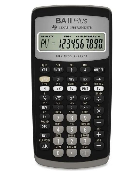 Texas Instruments BA-II Plus Pocket Financial