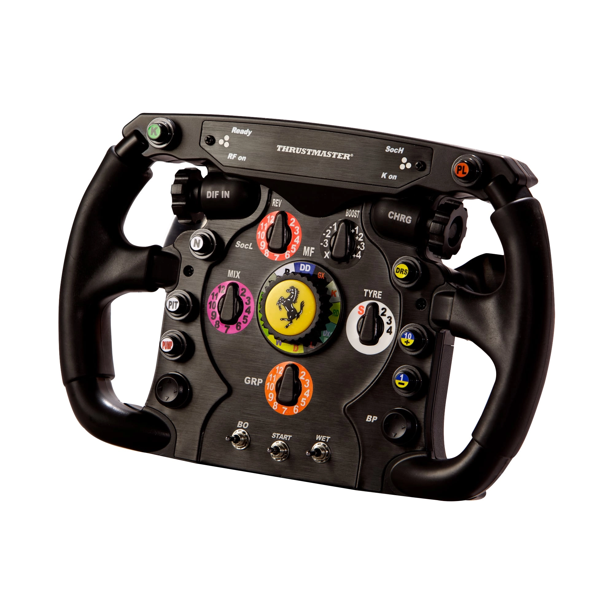 Thrustmaster Ferrari F1 Melns RF Stūre Analogs PC (dators), PlayStation 4, PlayStation 5, Playstation 3, Xbox