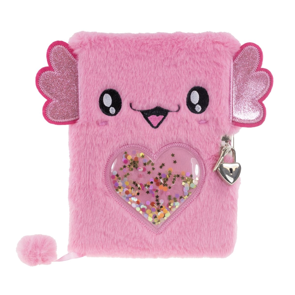 Tinka - Diary Plush Axolotl Pink