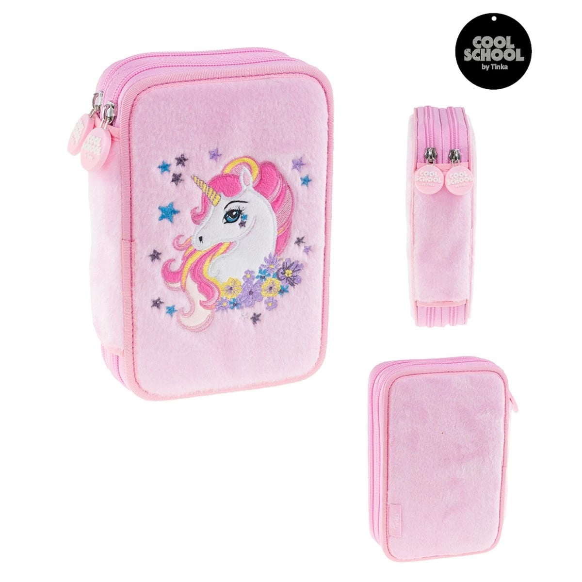 Tinka - Pencil Case Double Unicorn