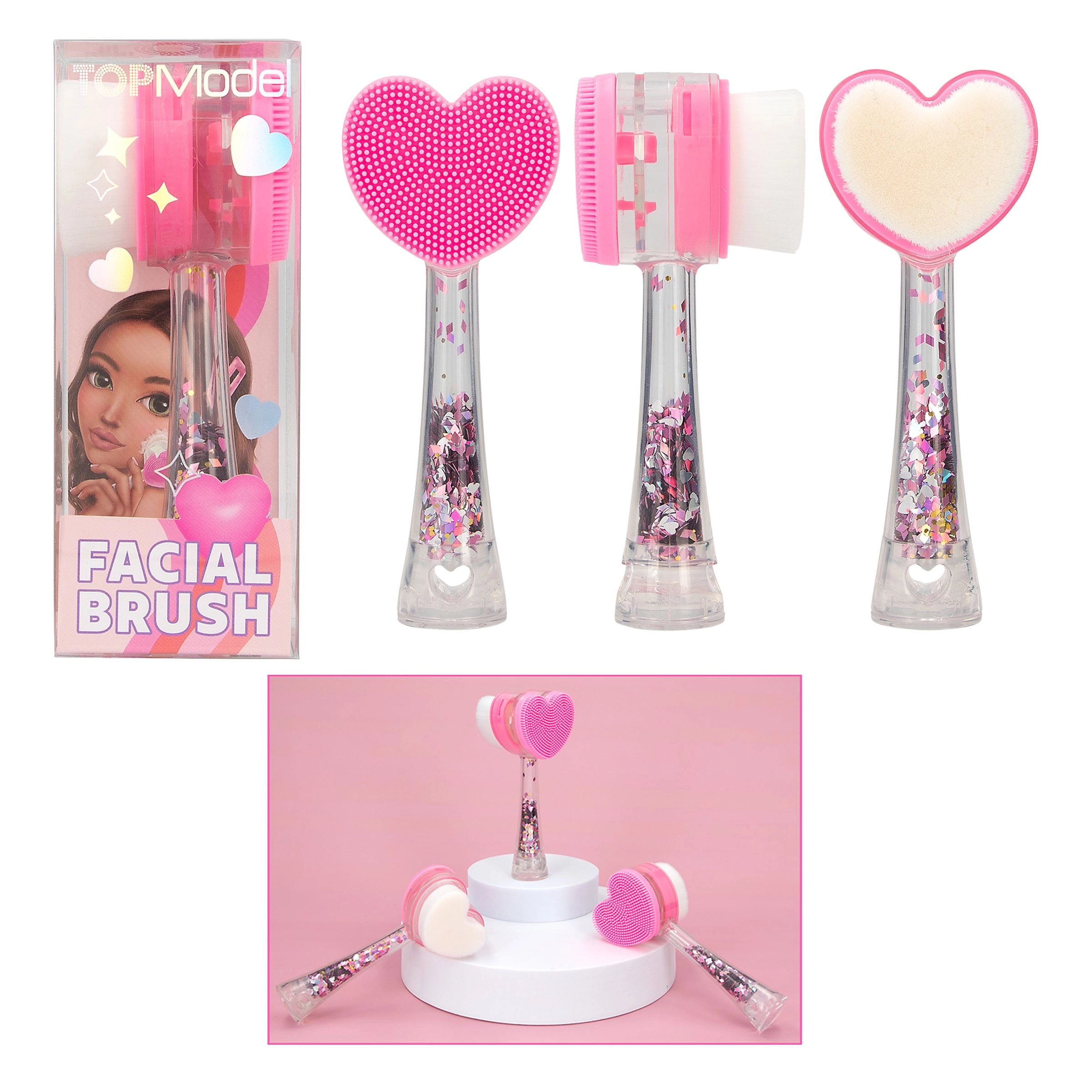 TOPModel - Facial Brush Heart BEAUTY