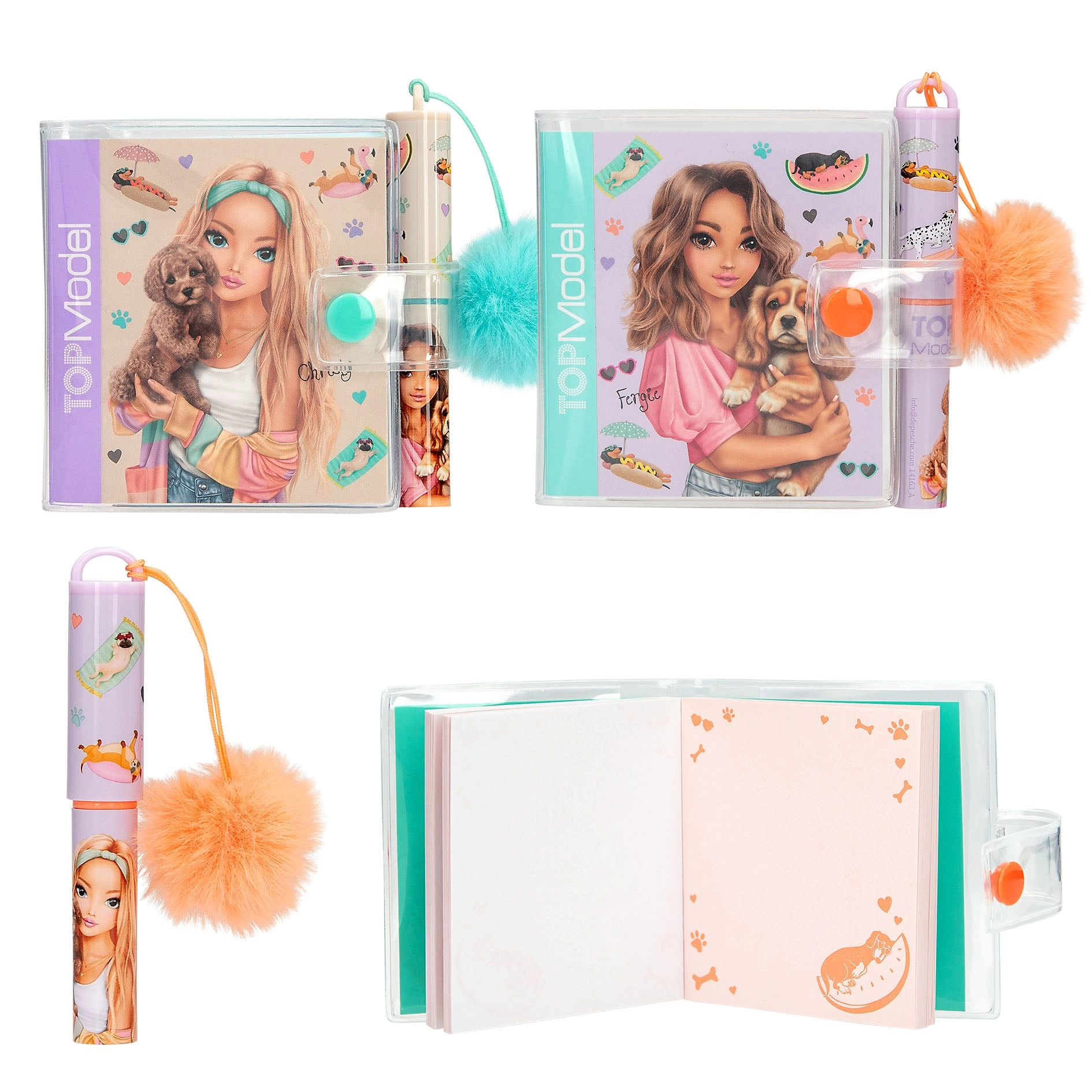 Topmodel - Mini Notebook With Ballpen