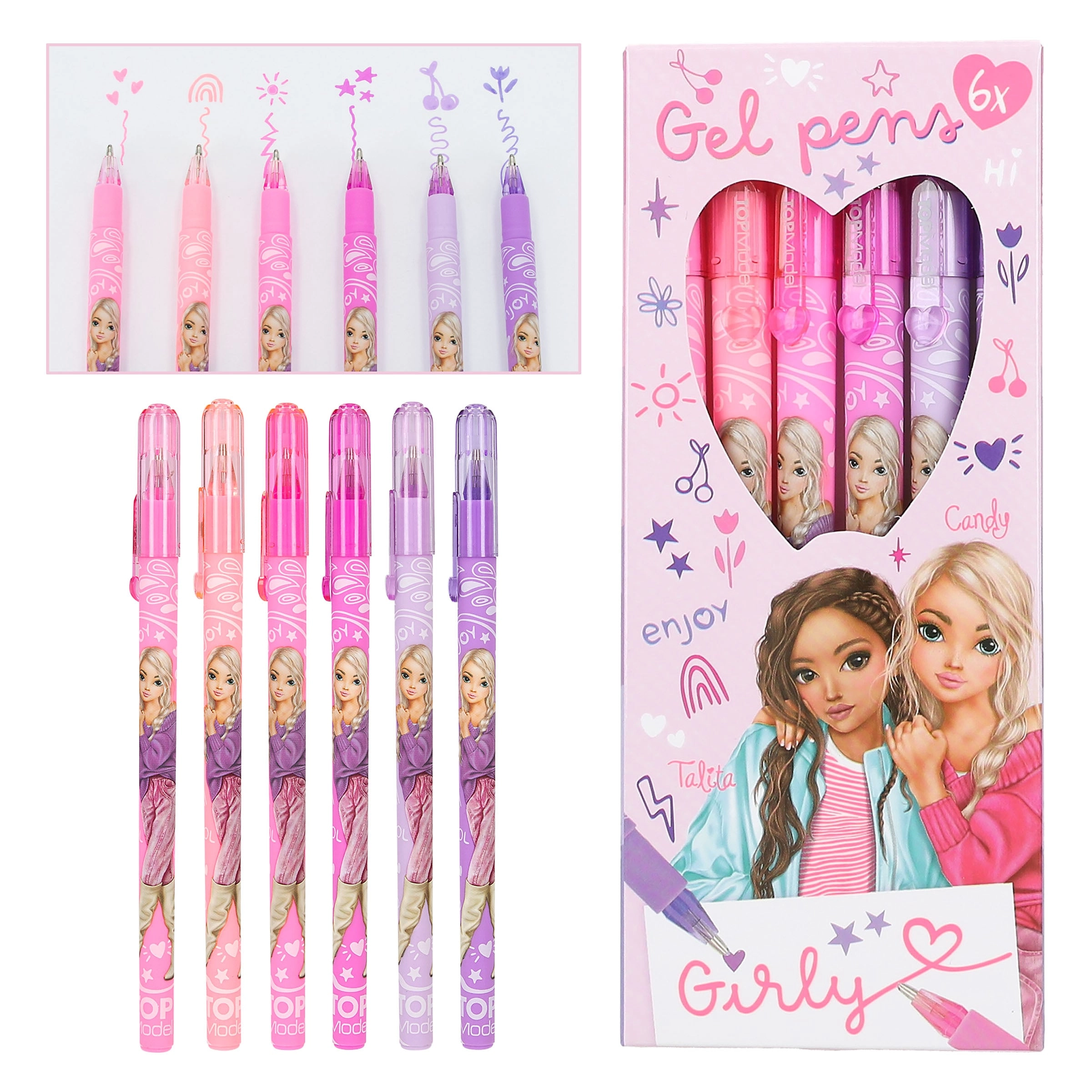 TOPModel - Girly Gel Pen Set