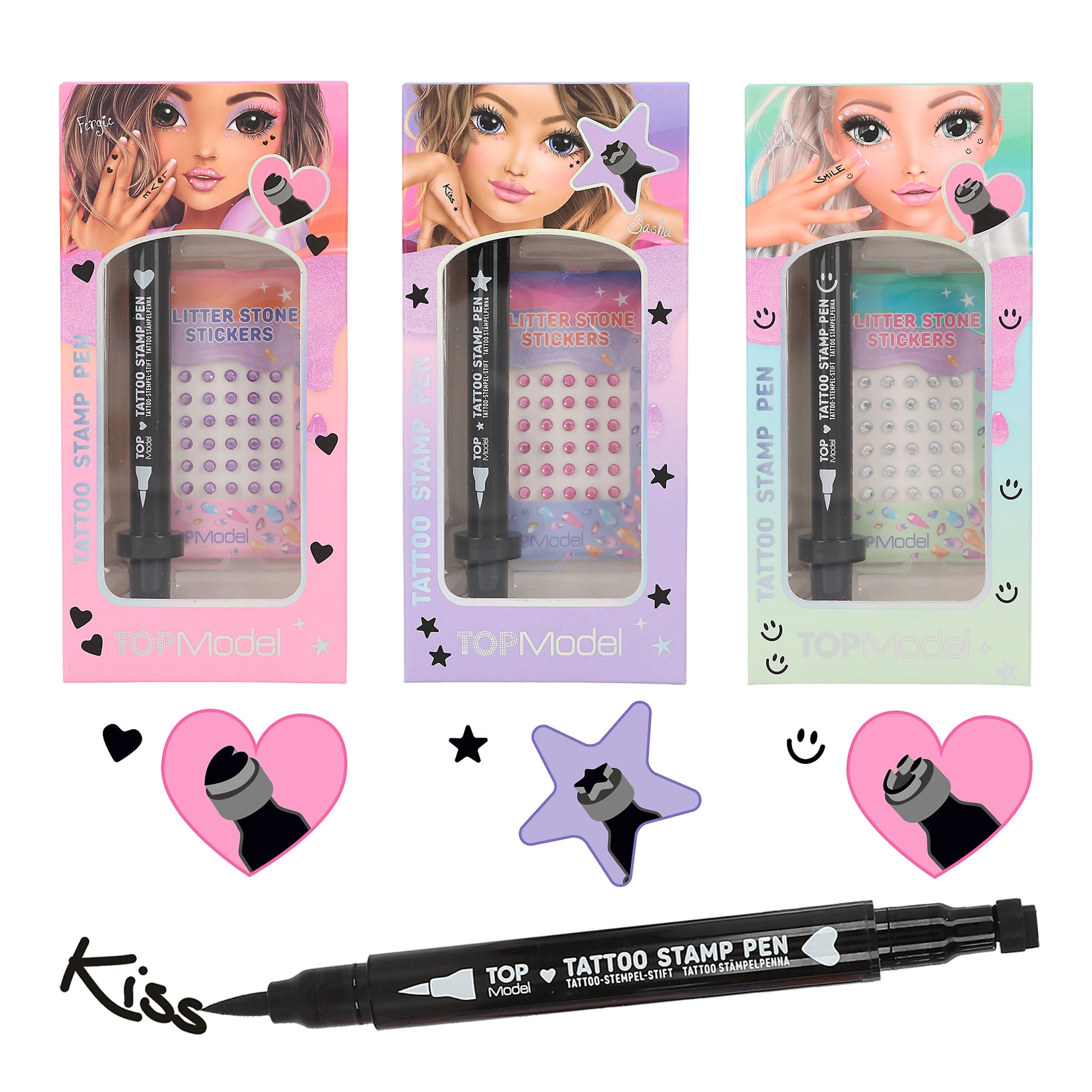 TOPModel - Tattoo Pen with Glitter