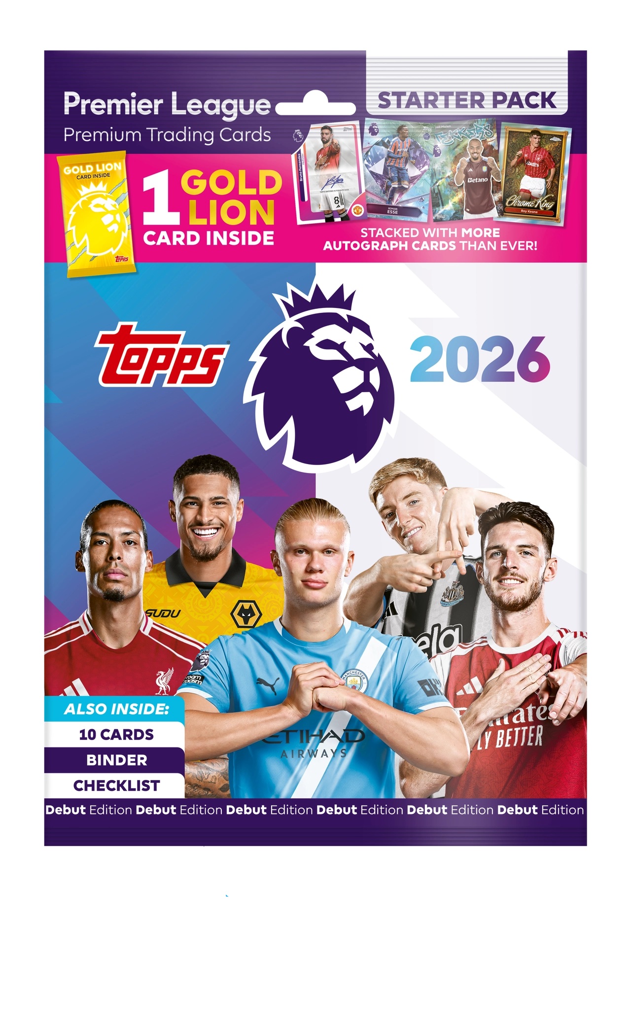 TOPPS PREMIER LEAGUE STARTER PACK 5053307076518