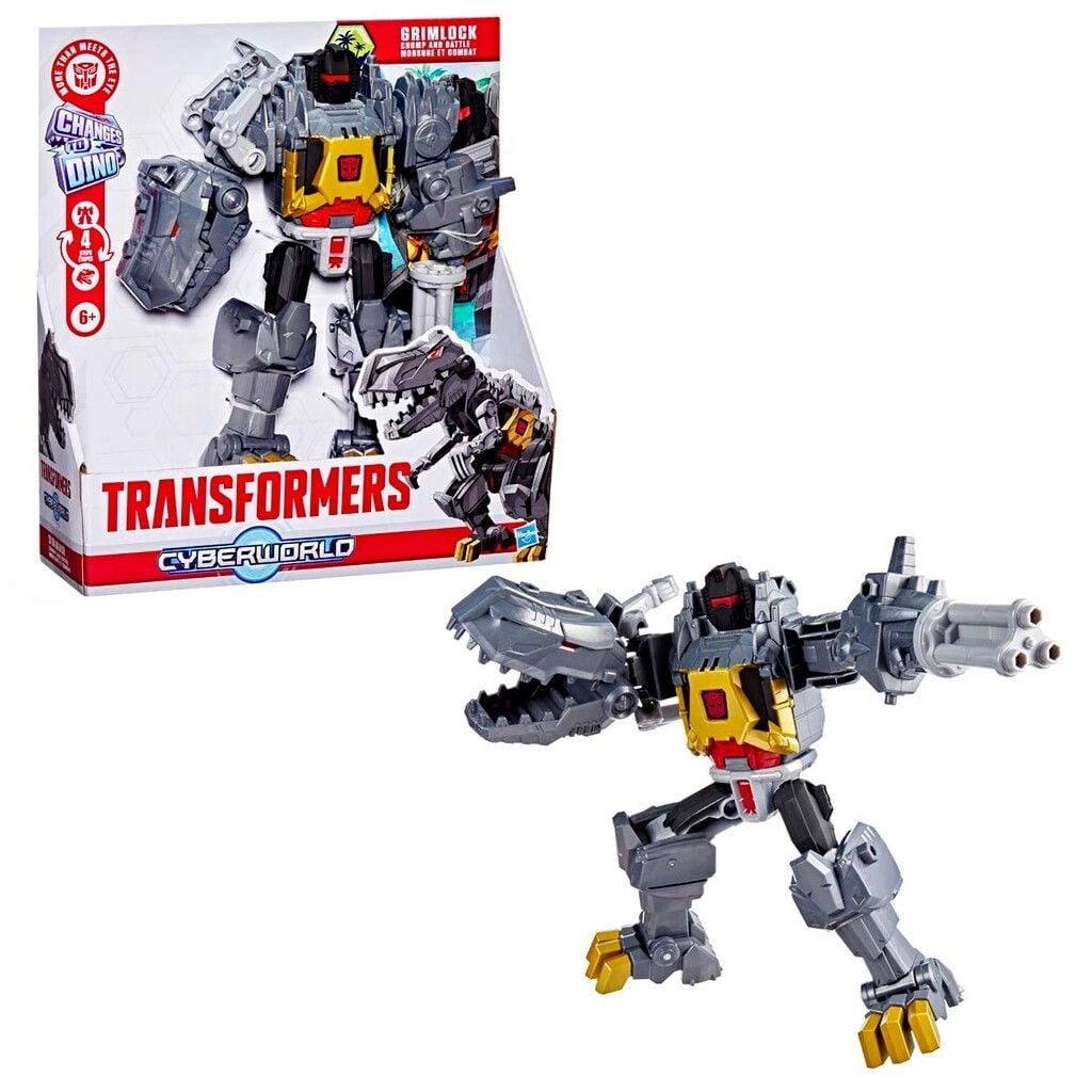 TRANSFORMERS Cyberworld Figure Chomp amp; Battle