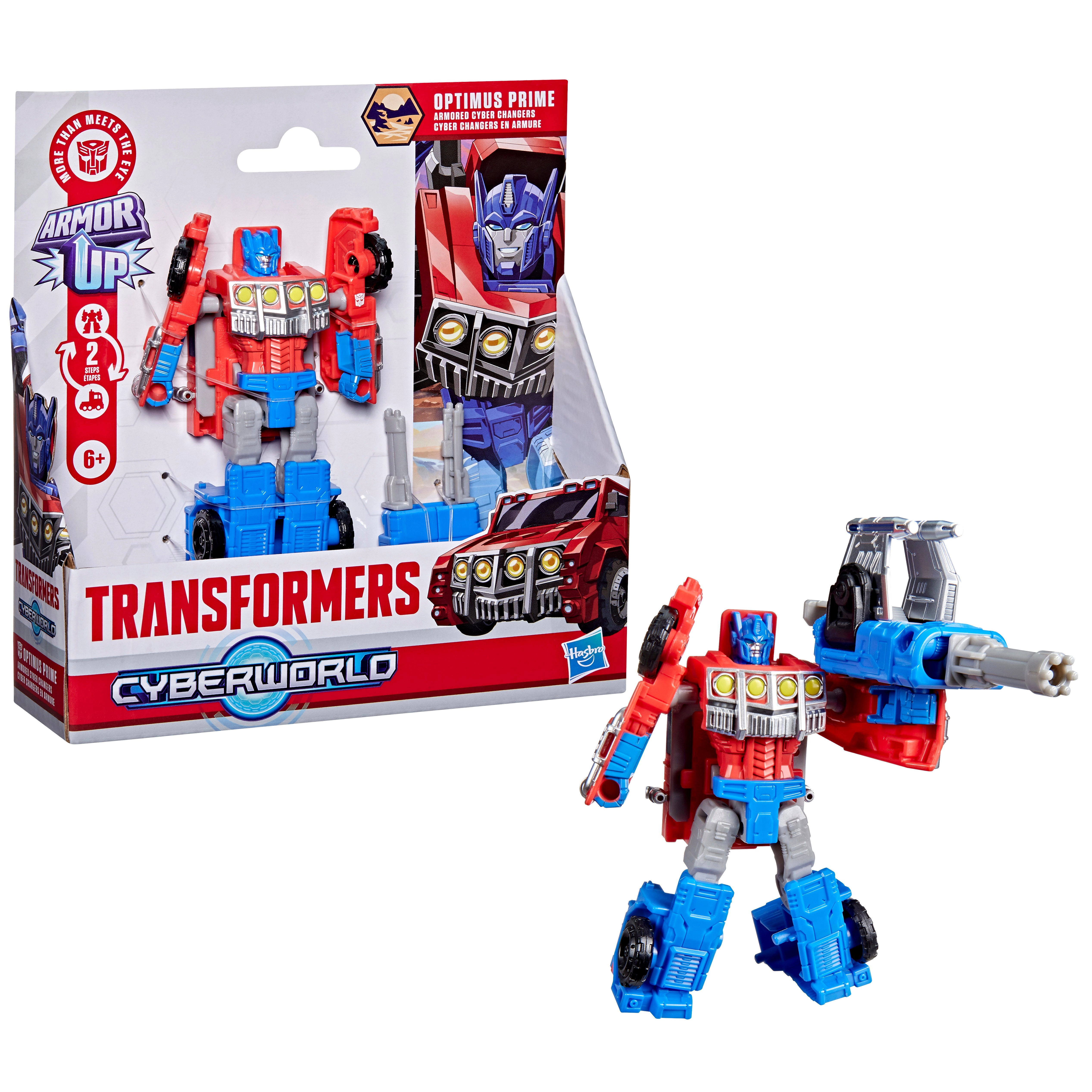 Transformers CYBERWORLD Optimus Prime Armored Cyber